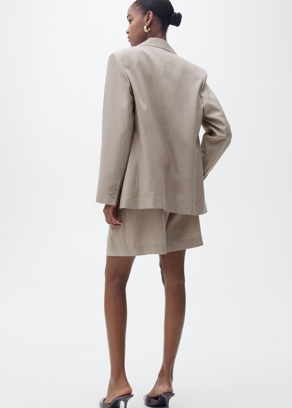 Lyocell suit blazer - image 3