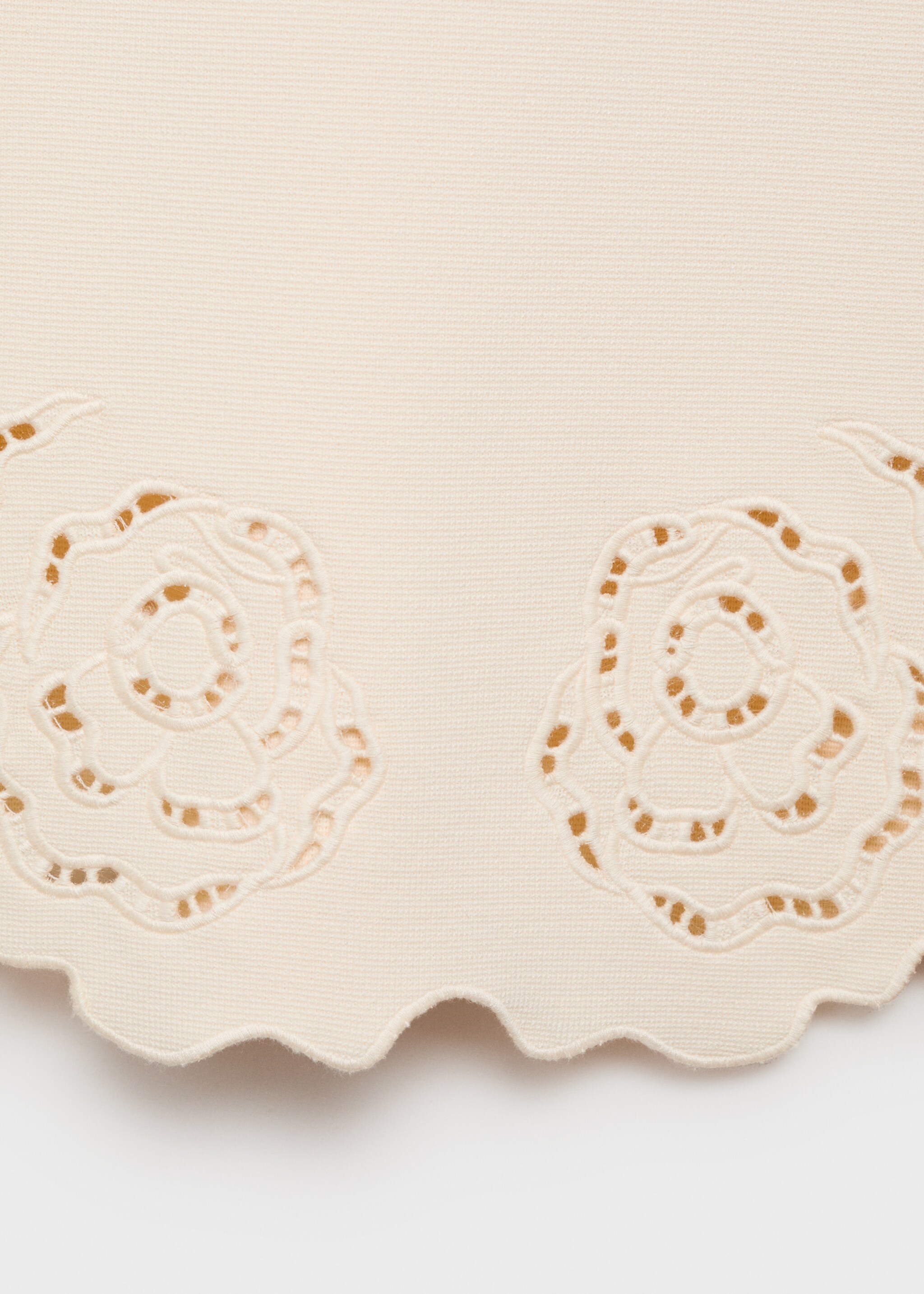 Knitted dress openwork details - Details of the article 0