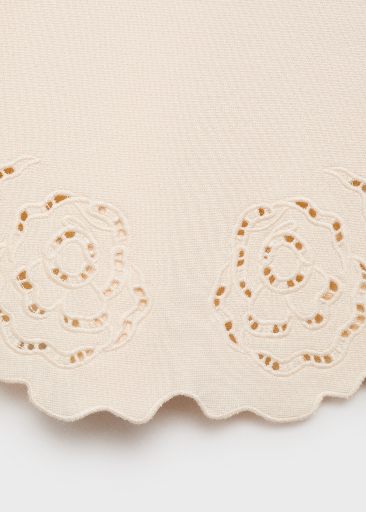 Knitted dress openwork details - Details of the article 0
