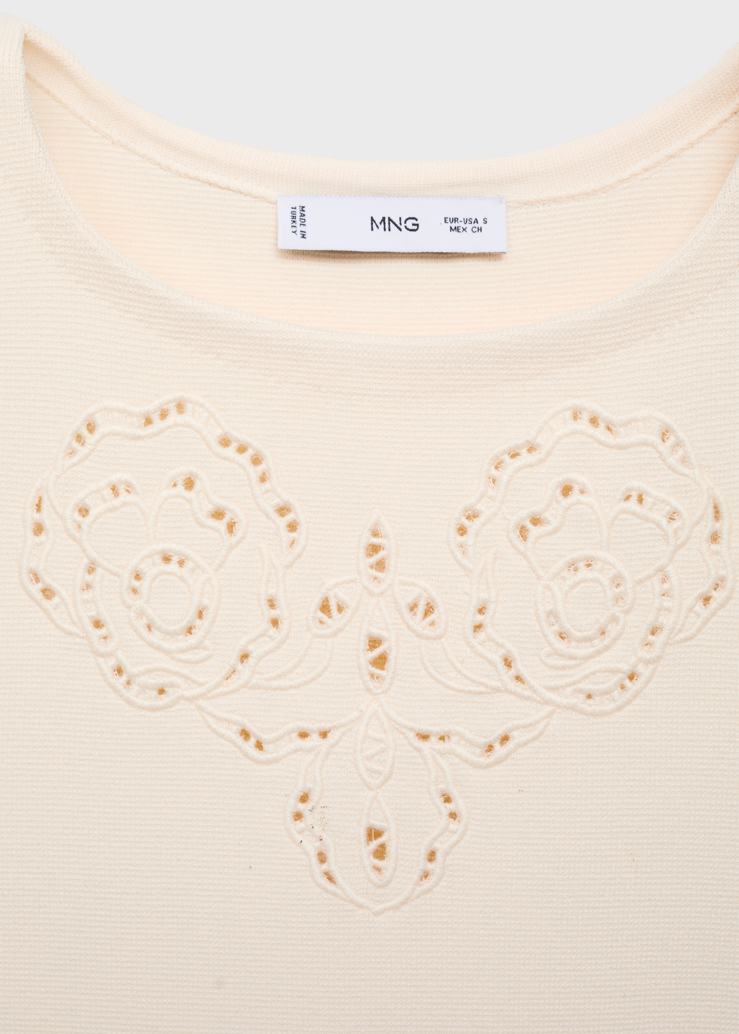 Knitted dress openwork details - Details of the article 8