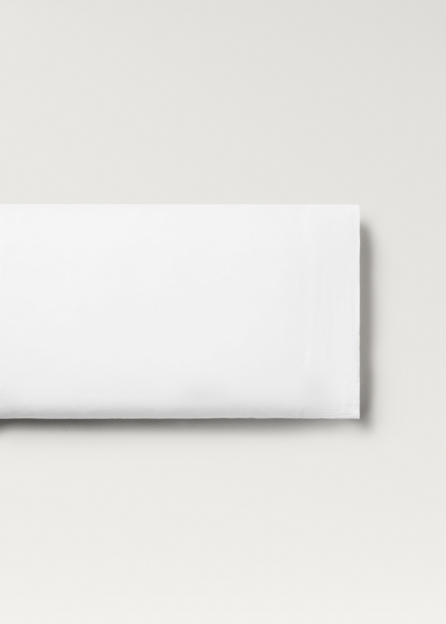 Kopfkissenbezug aus gewaschenem Leinen 45 x 110 cm - Artikel ohne Model