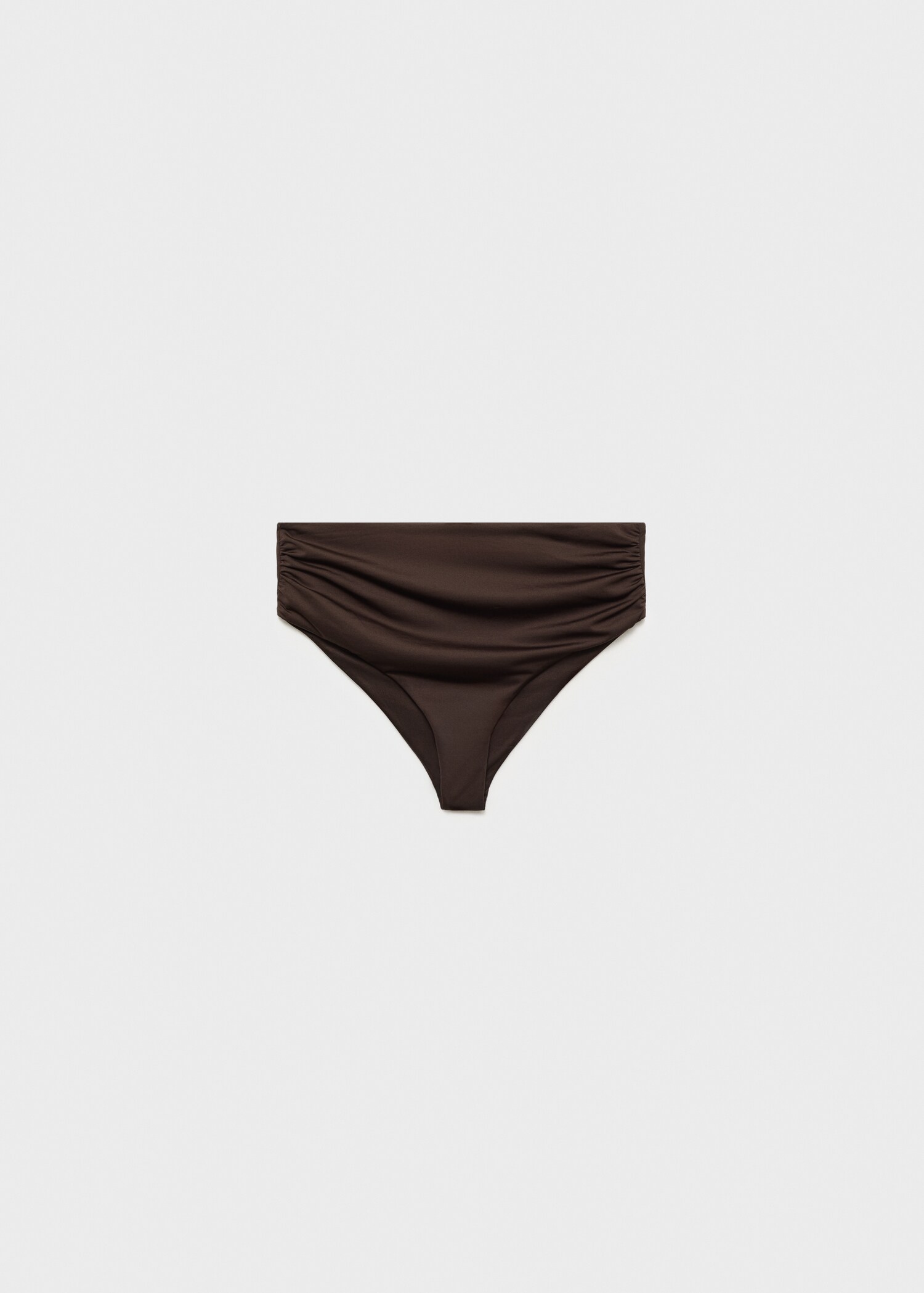 Drapierter Bikini-Slip mit hoher Taille - Artikel ohne Model