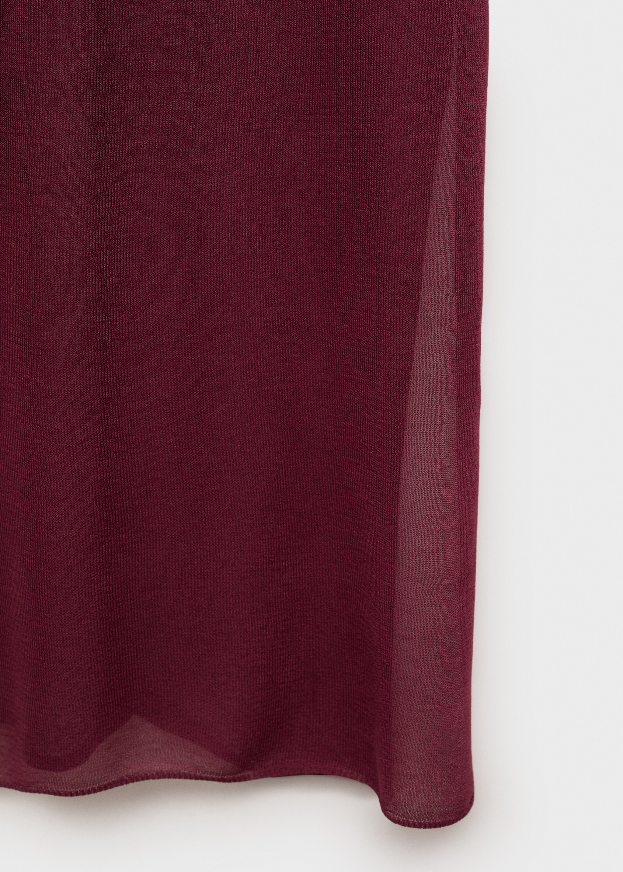 Vestido tejido semitransparente - Detalle del artículo 0