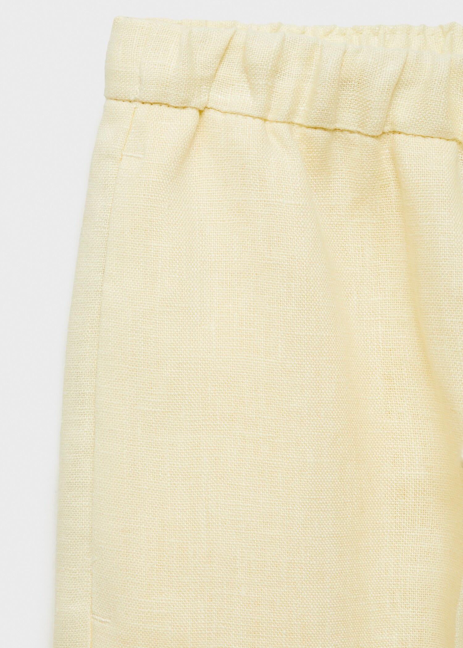 Pantalon droit lin nœud - Détail de l'article 0