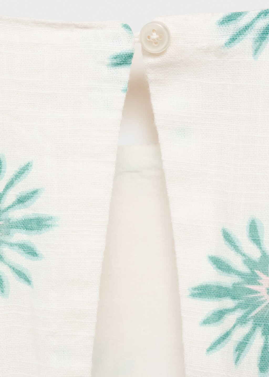 Printed jumpsuit with openings