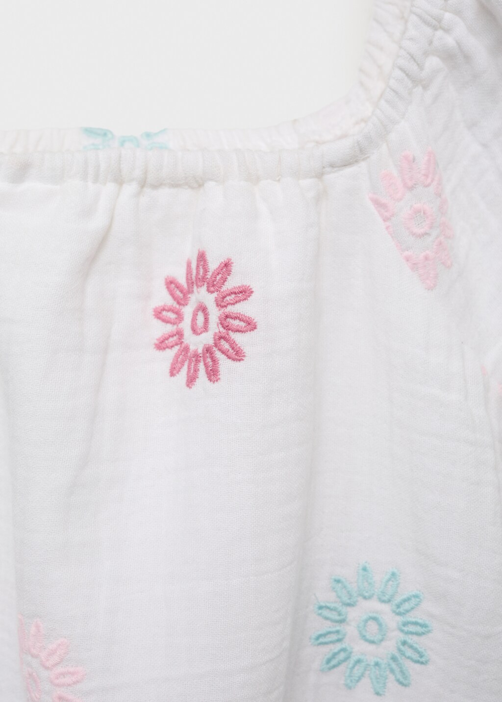 Embroidered detail dress