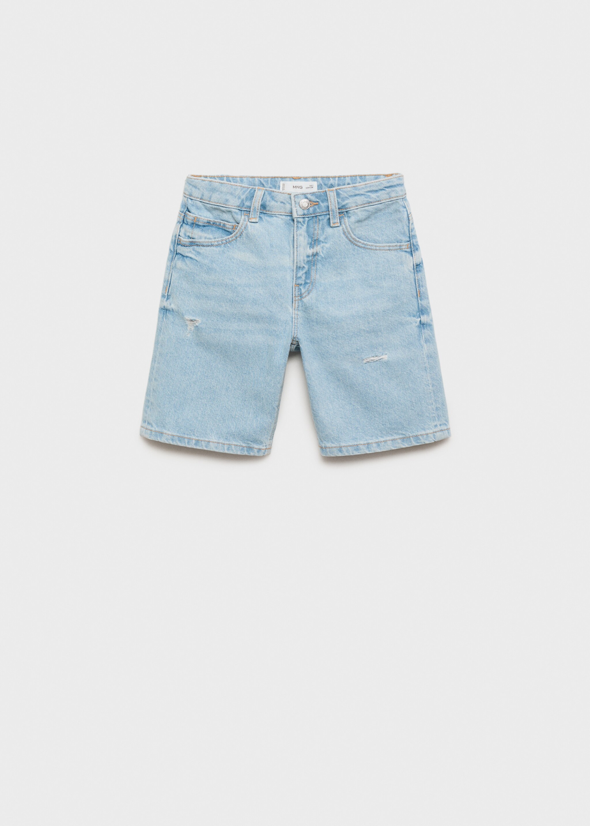 Denim Bermuda shorts - Article without model