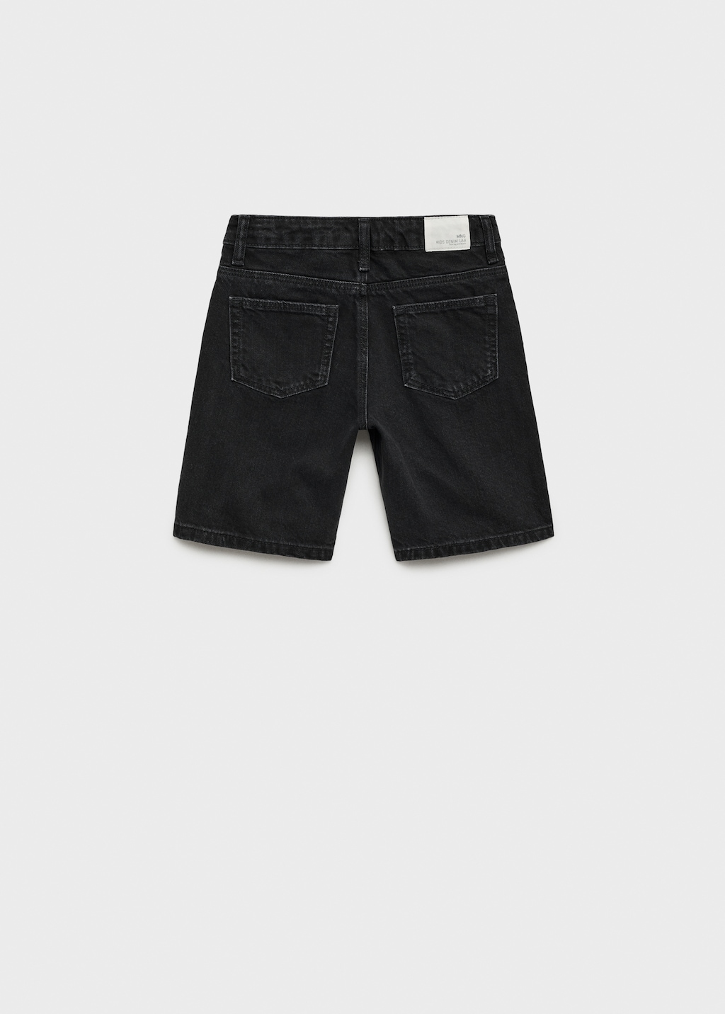 Denim Bermuda shorts