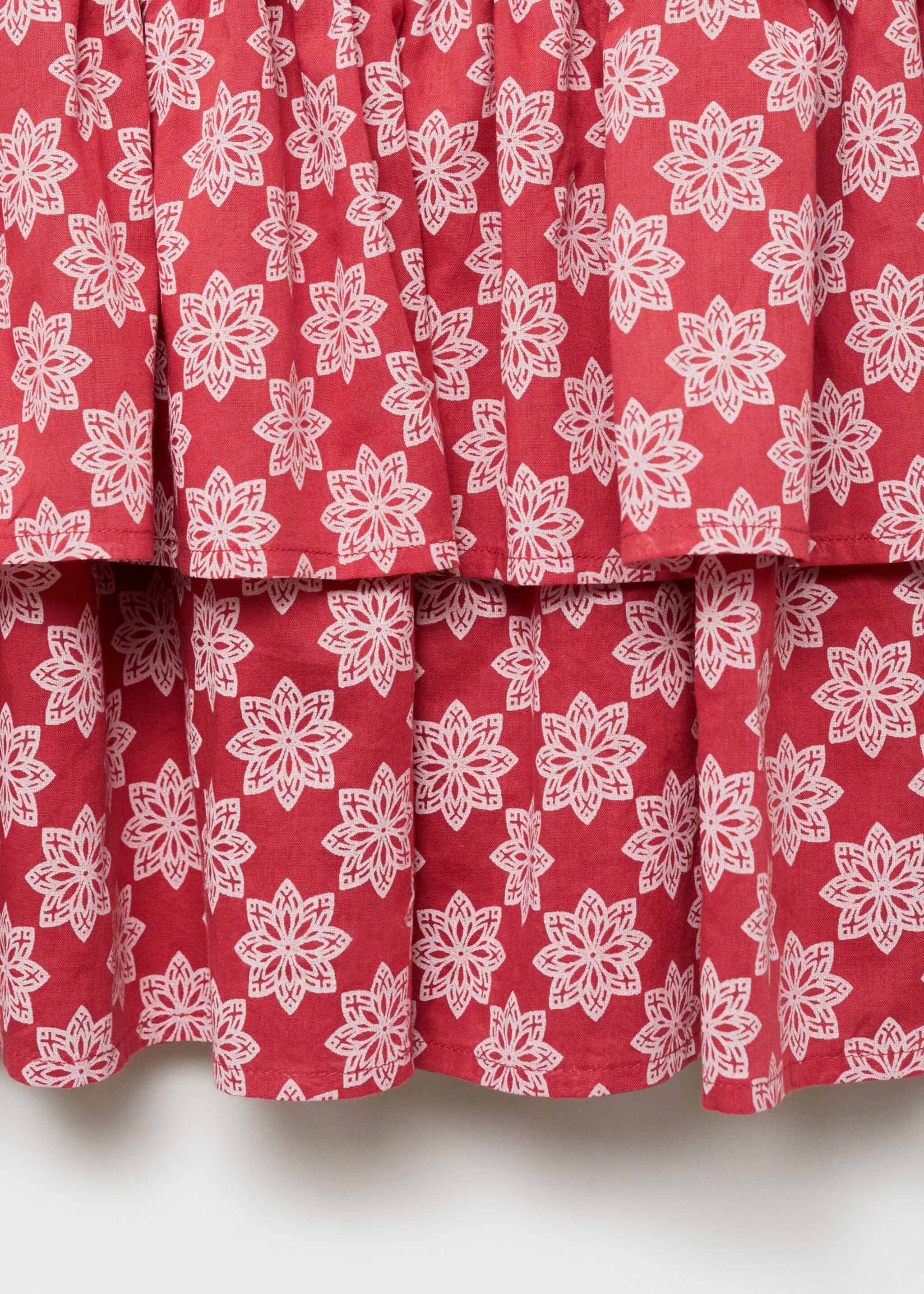 Gerafftes Kleid mit Rüschen - Detail des Artikels 0