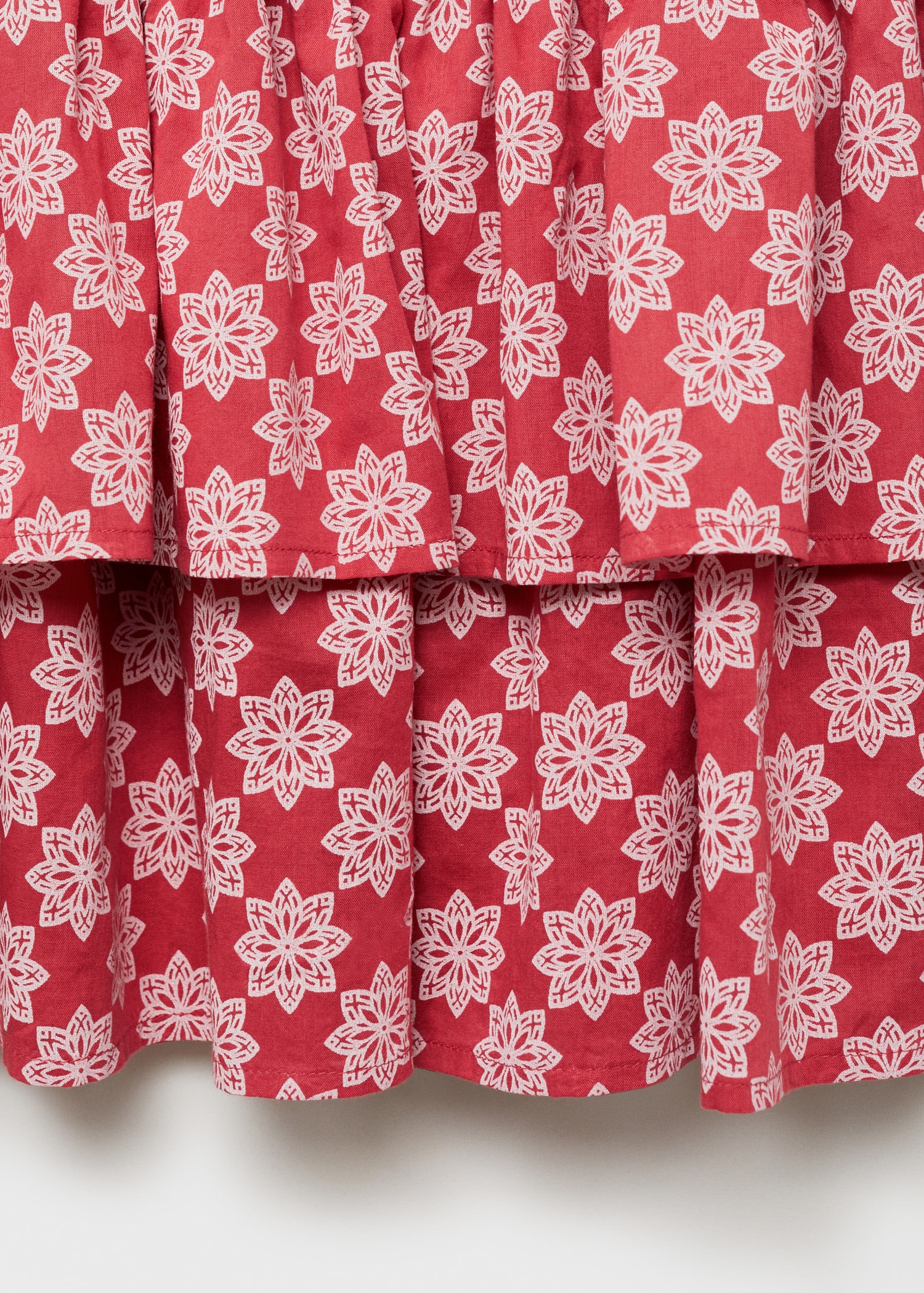 Gerafftes Kleid mit Rüschen - Detail des Artikels 0