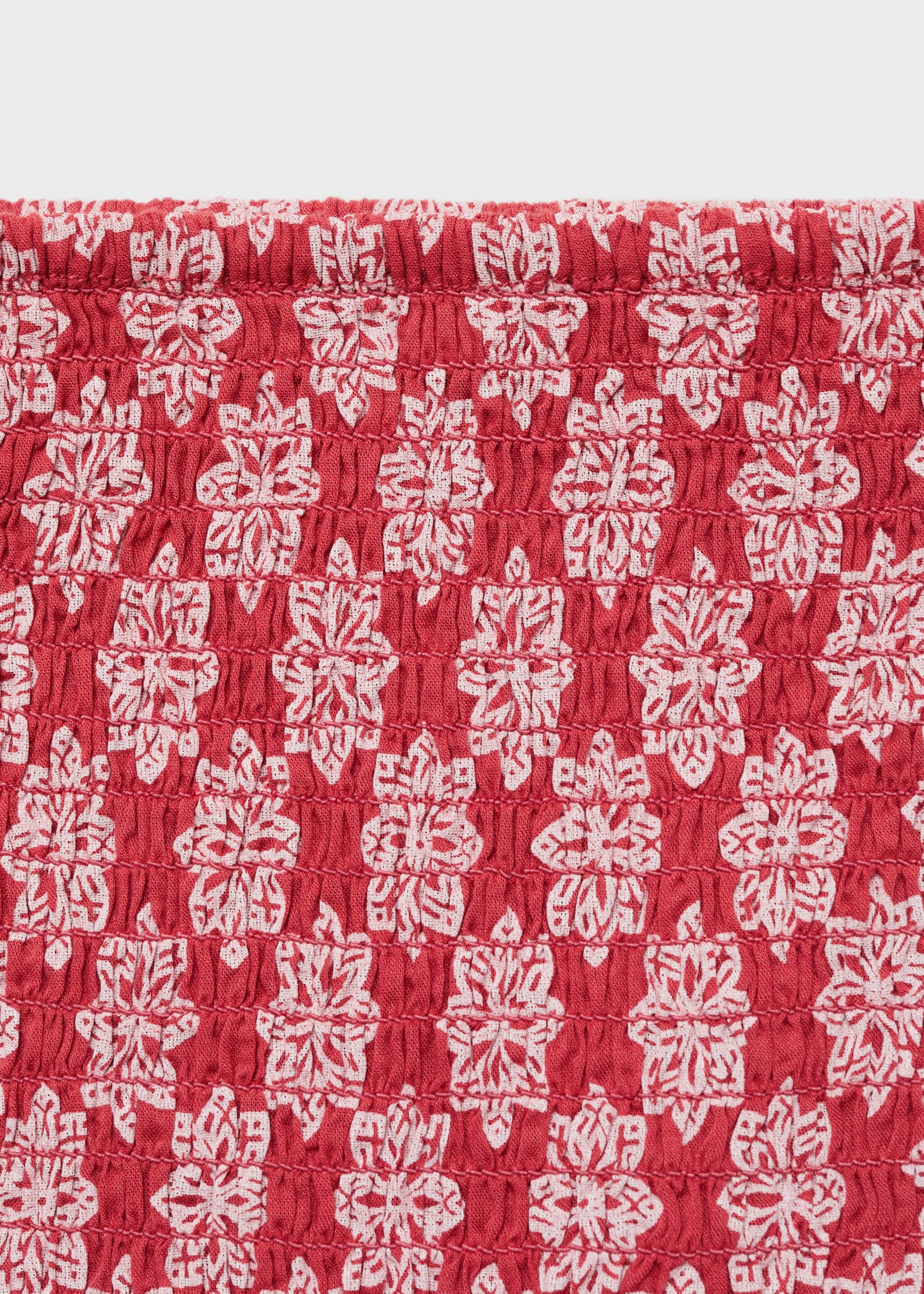 Gerafftes Kleid mit Rüschen - Detail des Artikels 8