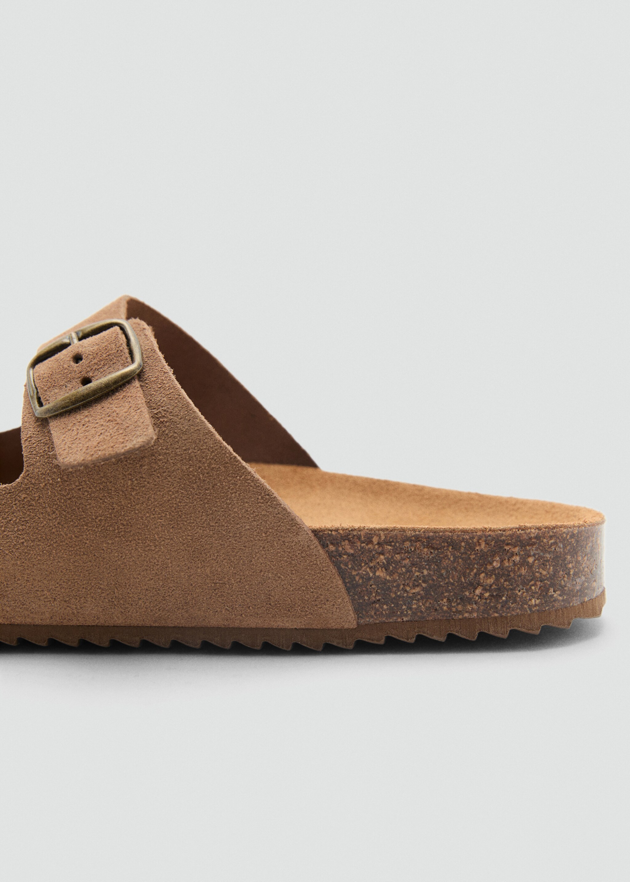 Buckles leather sandal - Details of the article 1