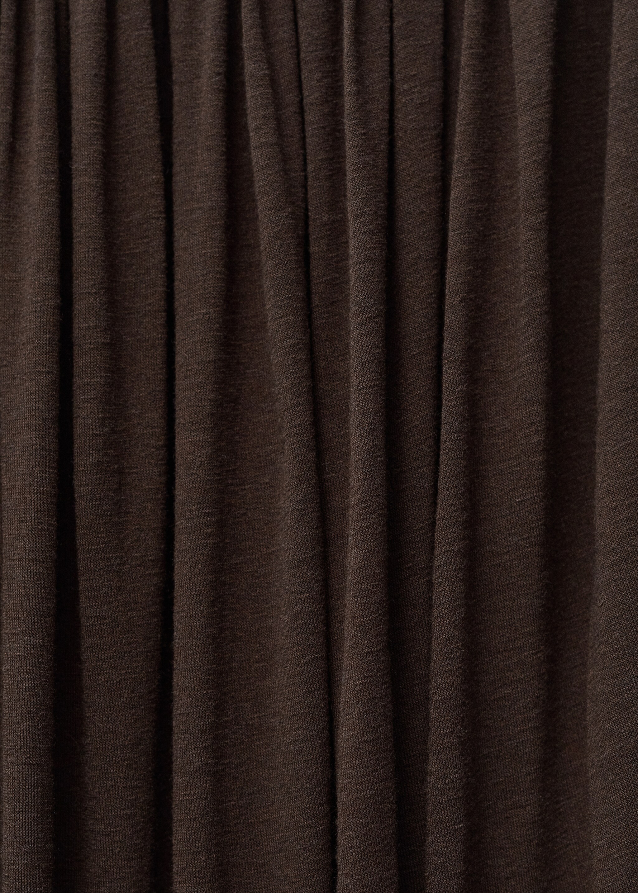 Wool-blend skirt with puffed hem - Details of the article 0