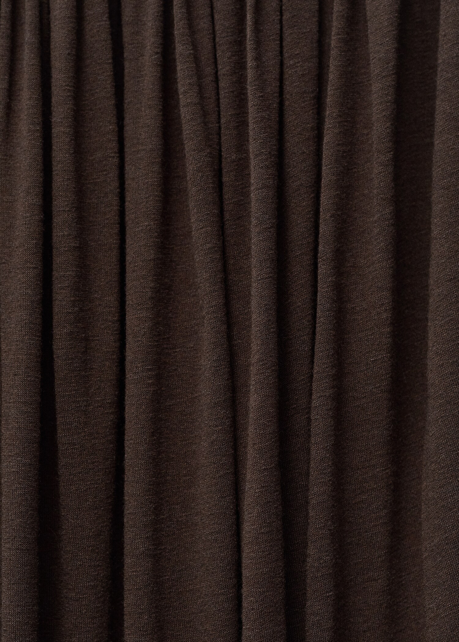 Wool-blend skirt with puffed hem - Details of the article 0