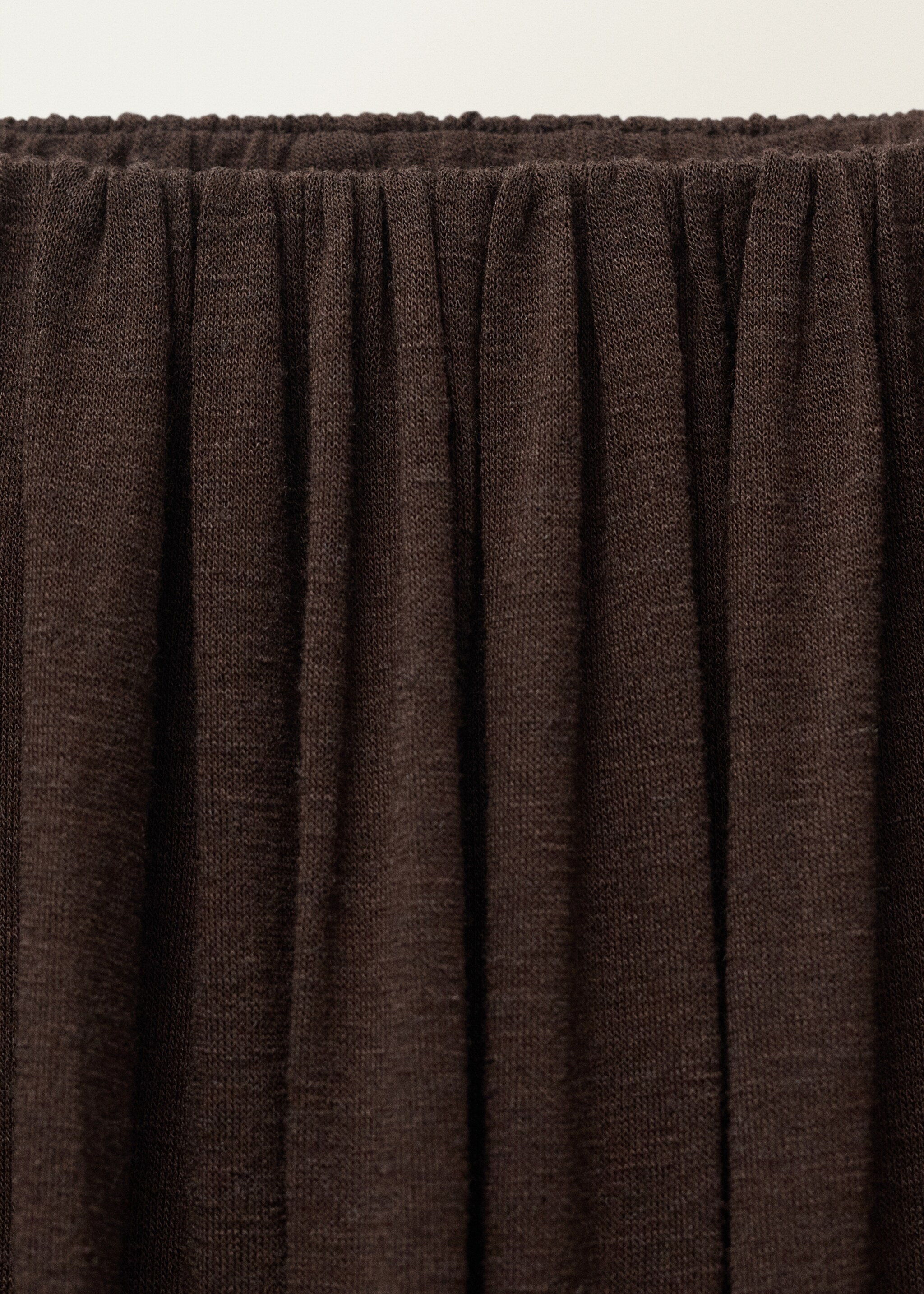 Wool-blend skirt with puffed hem - Details of the article 8