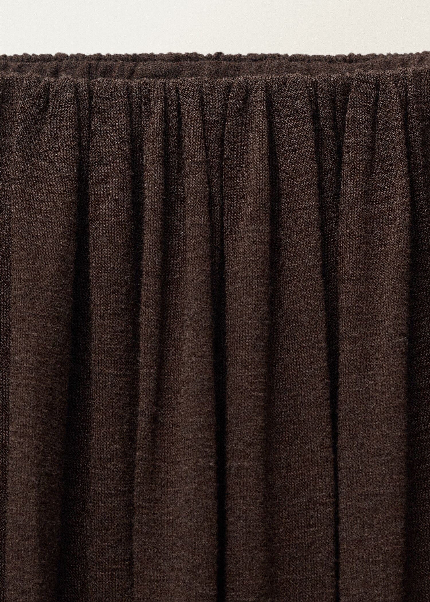 Wool-blend skirt with puffed hem - Details of the article 8