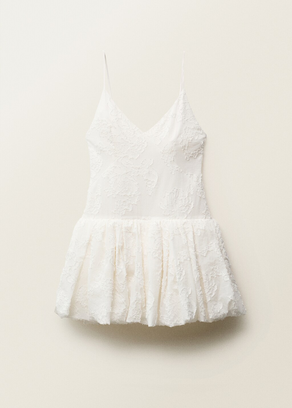 Textured balloon dress - image 5