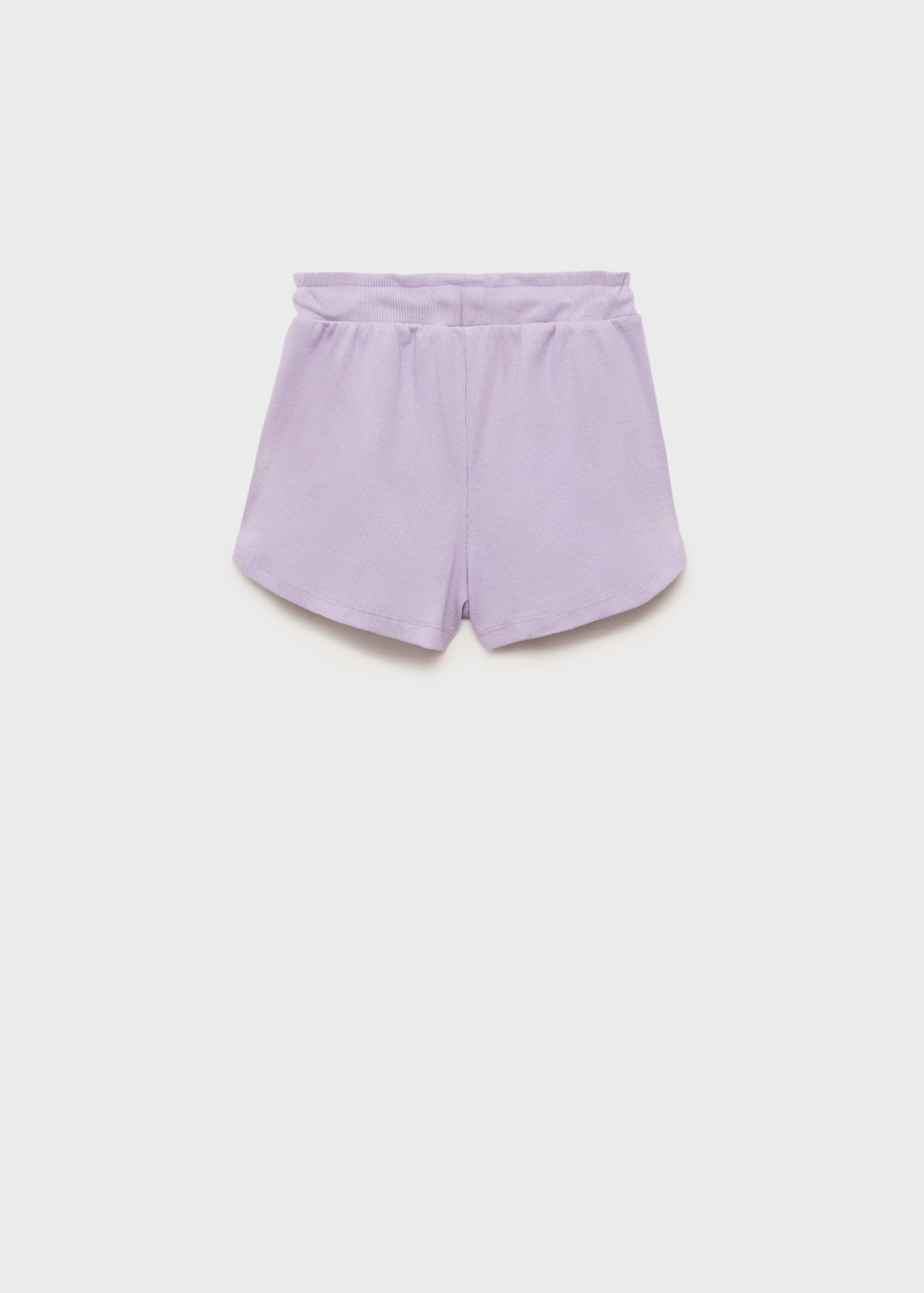 Elastic waist shorts - Reverse of the article
