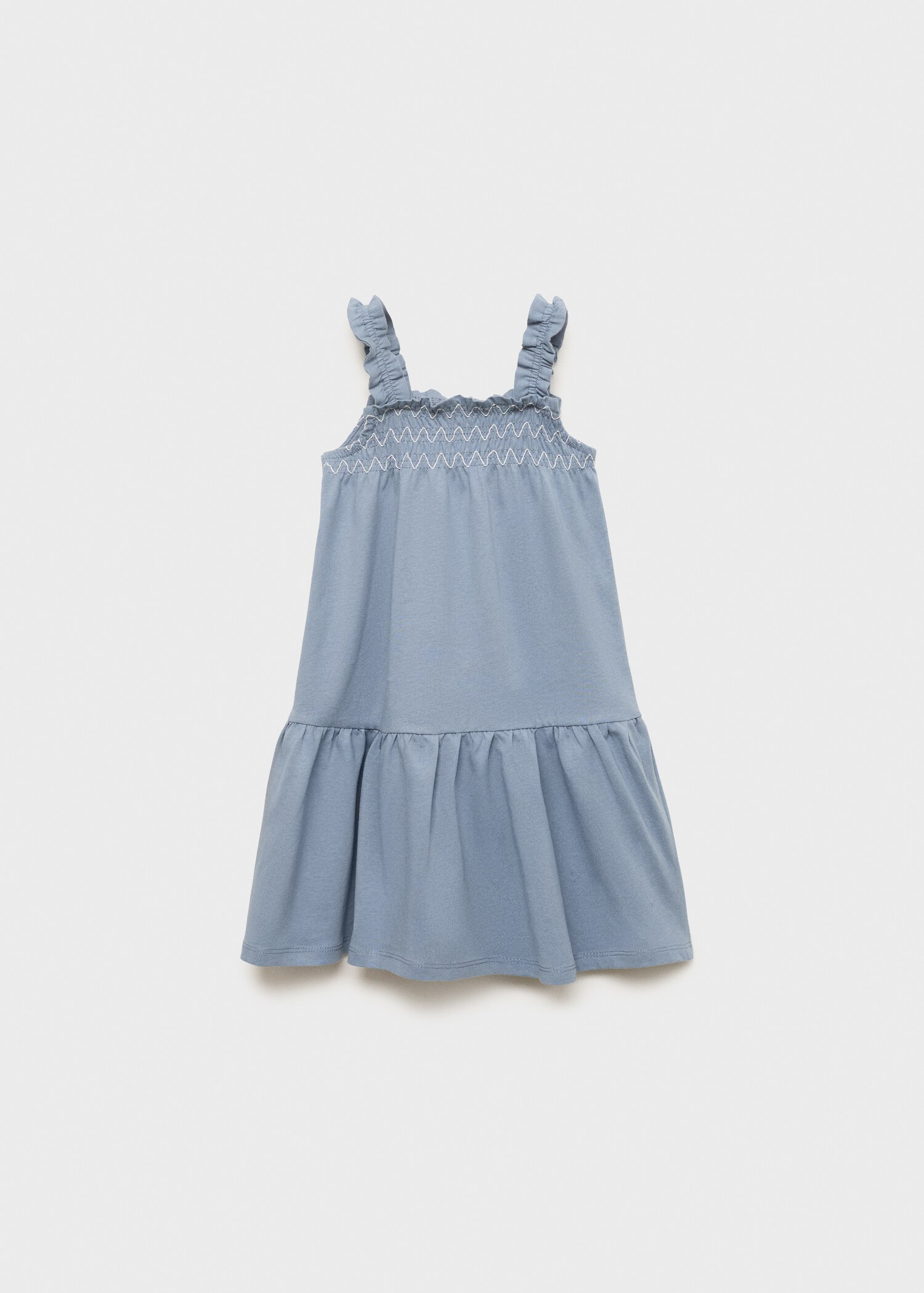 Gathered details dress - Reverse of the article