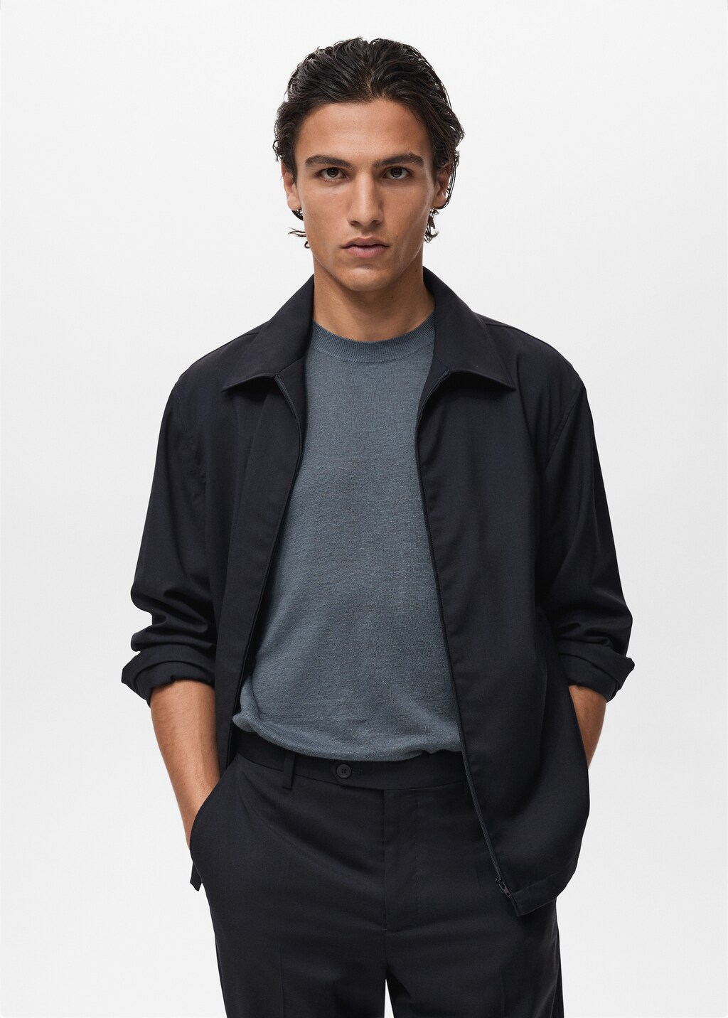 FRAME Wool Blouson Jacket | Nordstrom