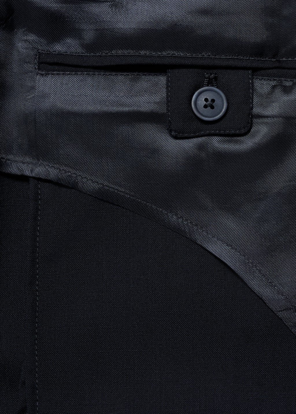 Cold wool jacket with shirt collar