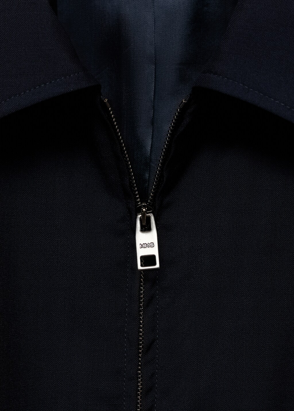 Cold wool jacket with shirt collar - Men | MANGO USA