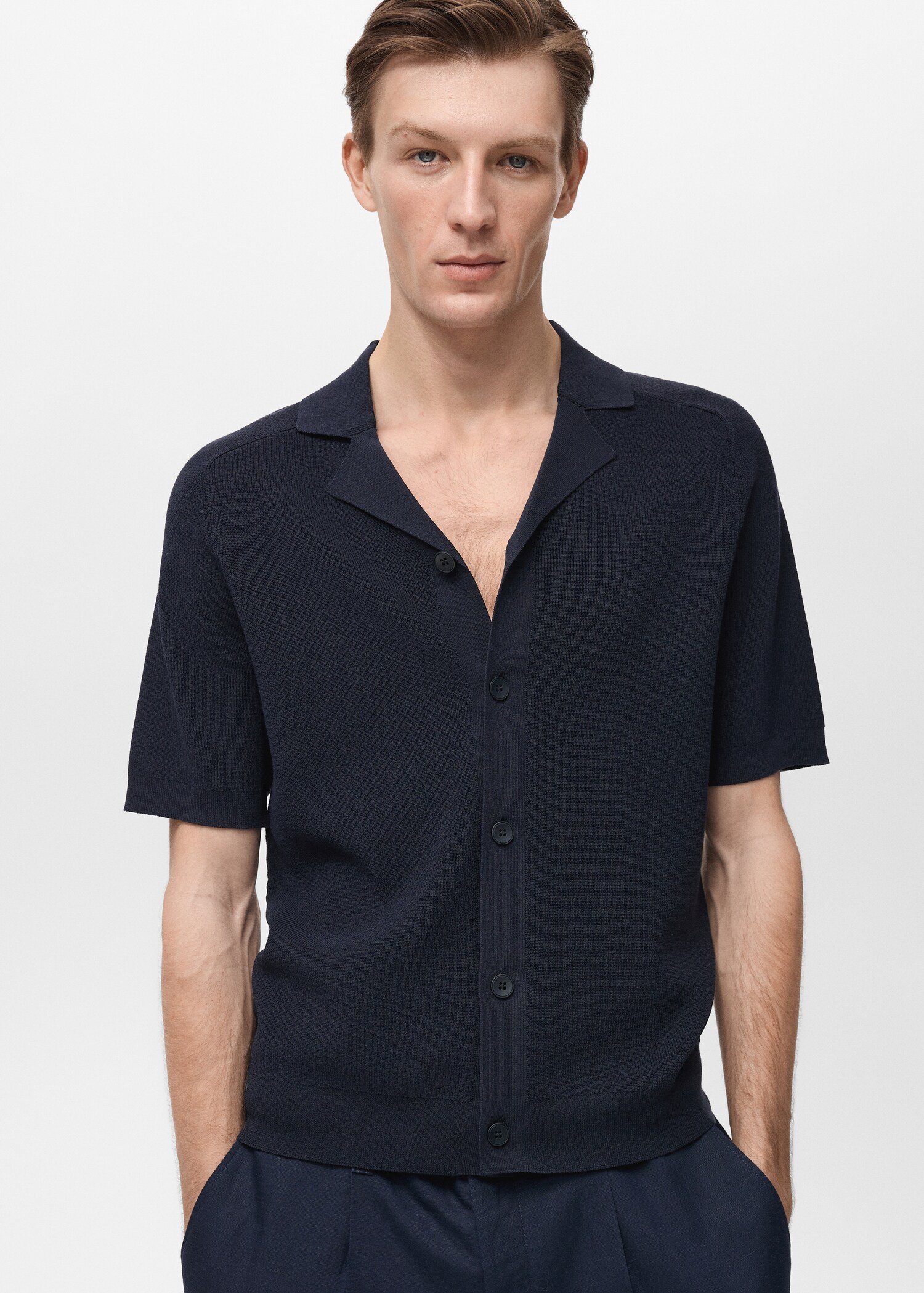 Camisa punto fino - Plano medio