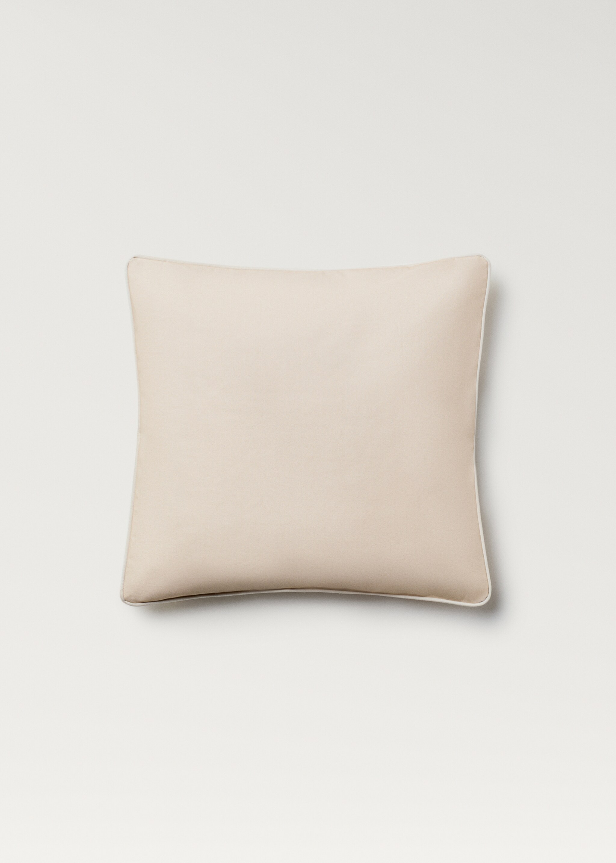 Waterproof cushion cover with trim 50x50 cm - Article without model