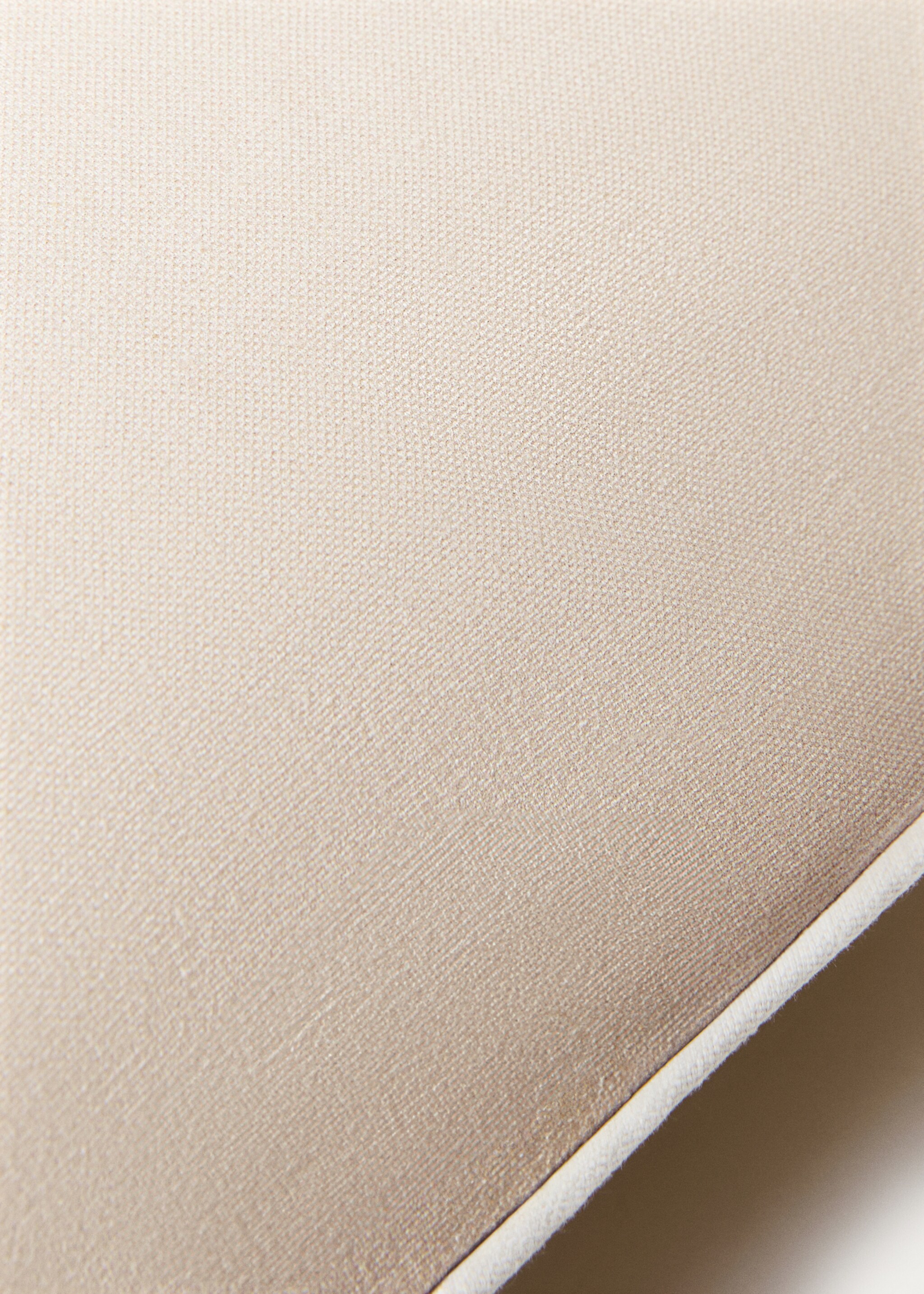 Waterproof cushion cover with trim 50x50 cm - Details of the article 2