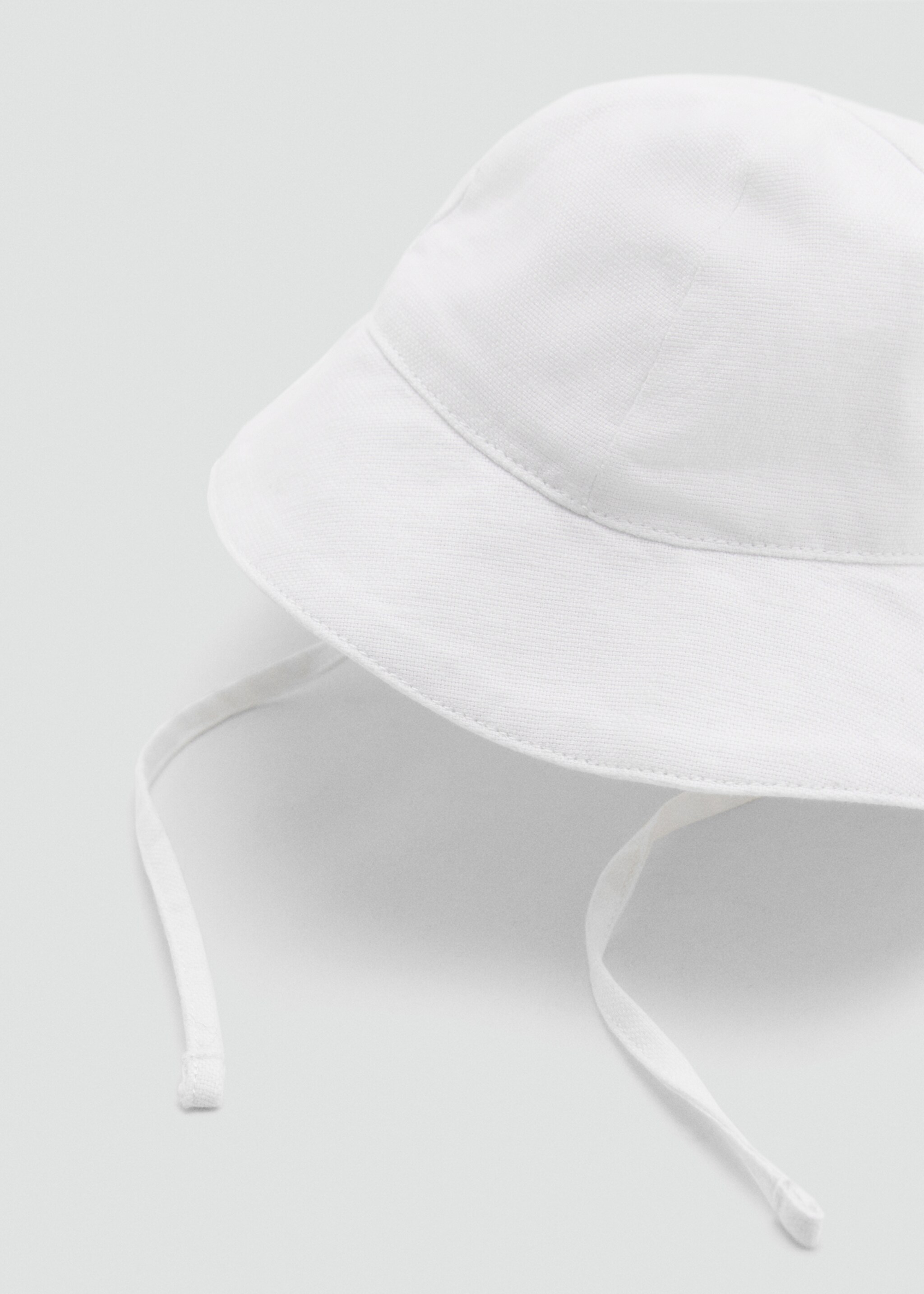 Gorro algodón lino - Plano medio