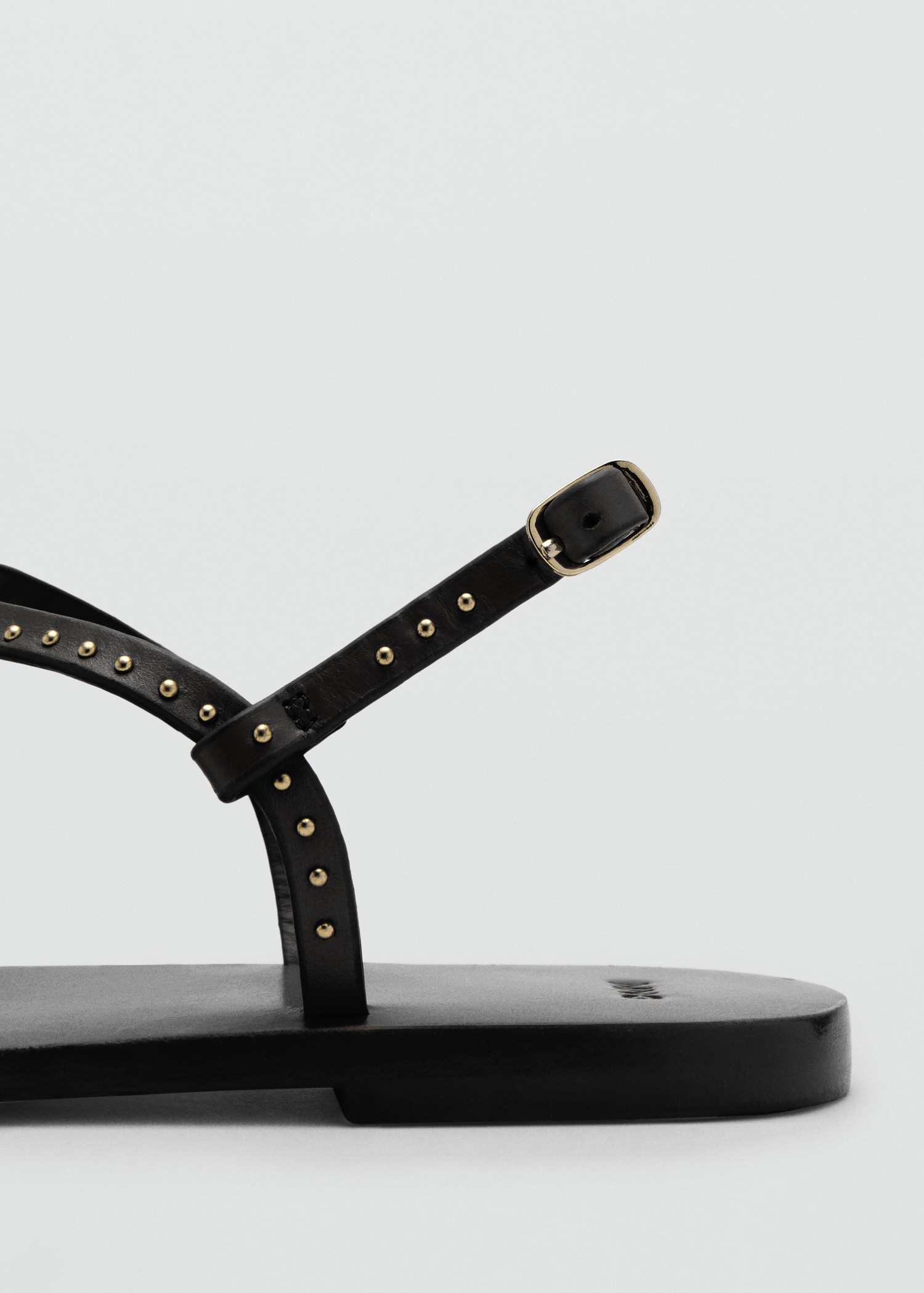 Sandalias Mujer Mango Sandalias Planas Negras Mango Sandalias