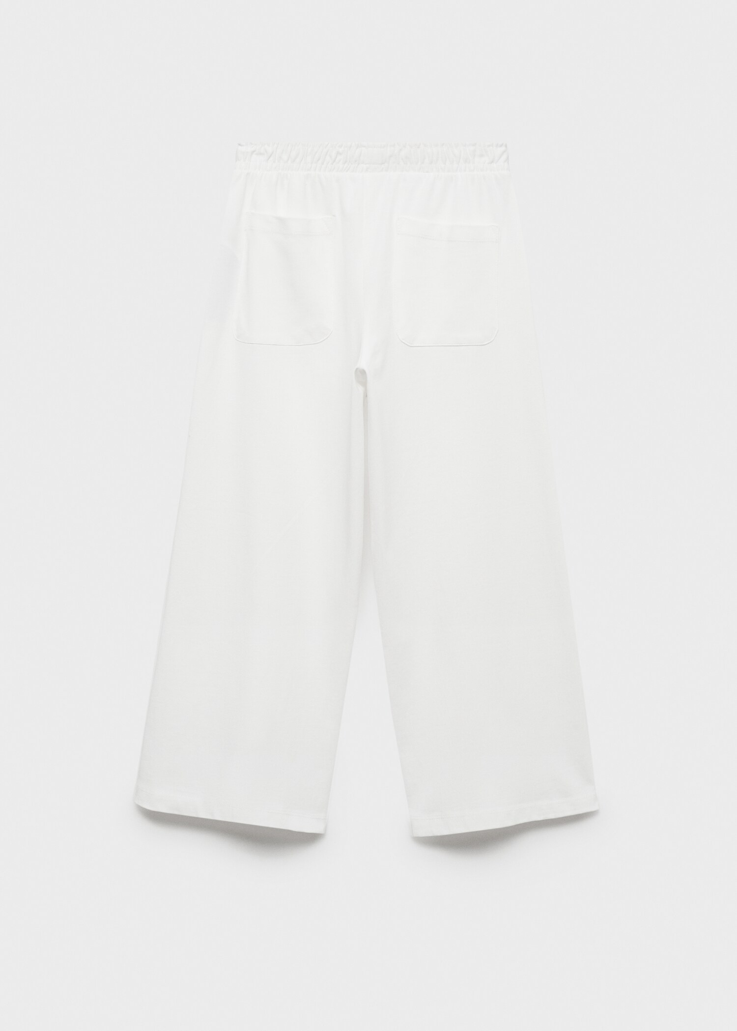Elastic waist trousers - Reverse of the article