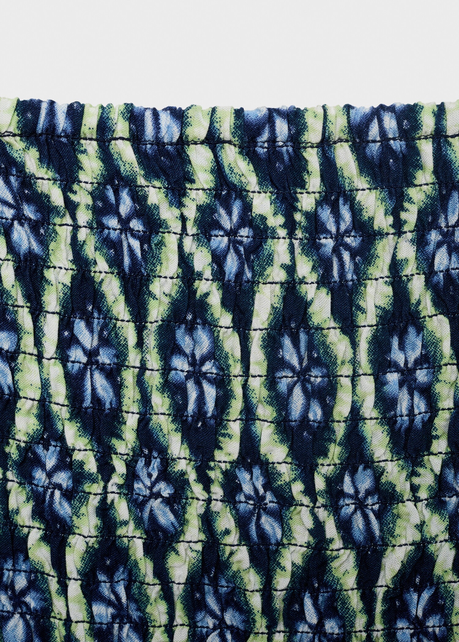 Strapless printed dress - Details of the article 8
