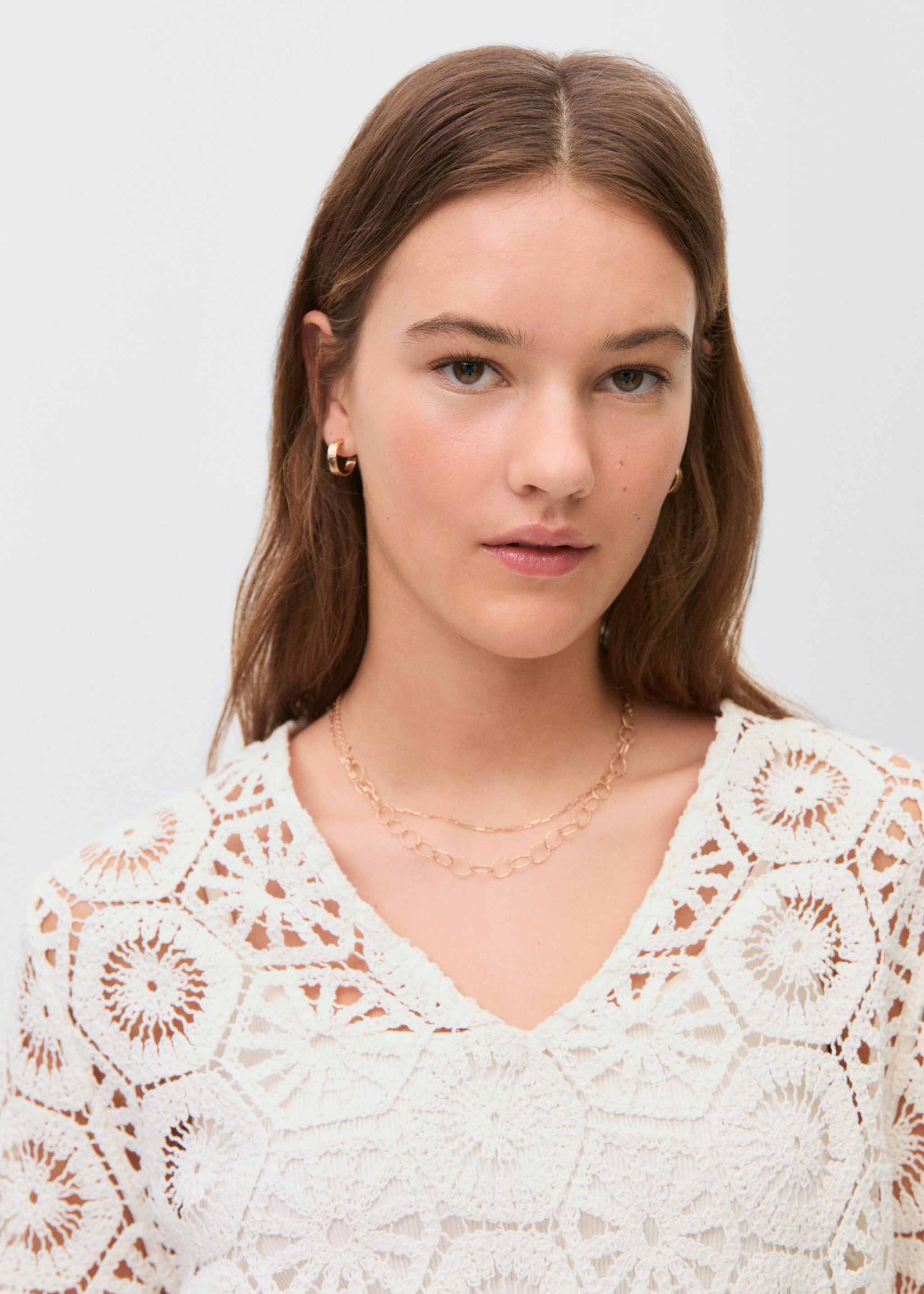 Transparent crochet dress - Details of the article 1