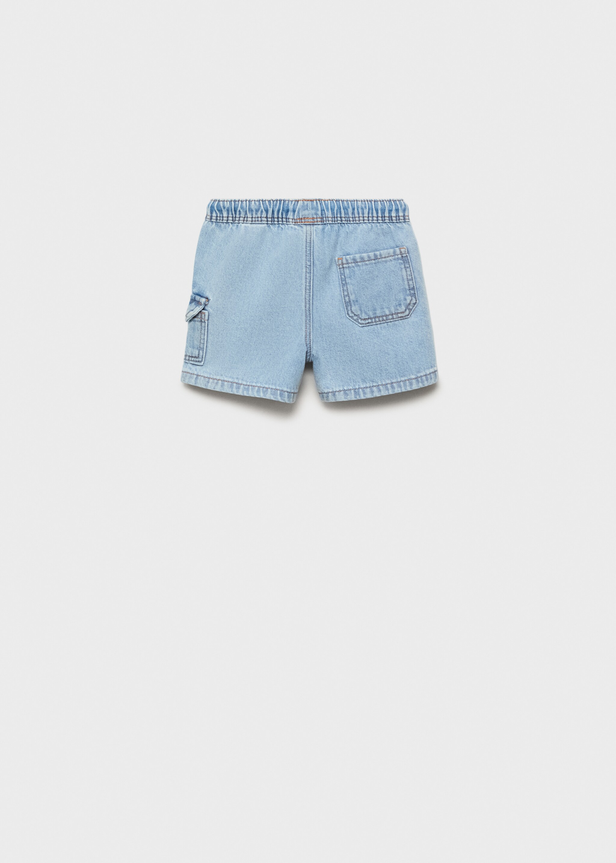 Βερμούδα denim cargo - Πίσω όψη προϊόντος