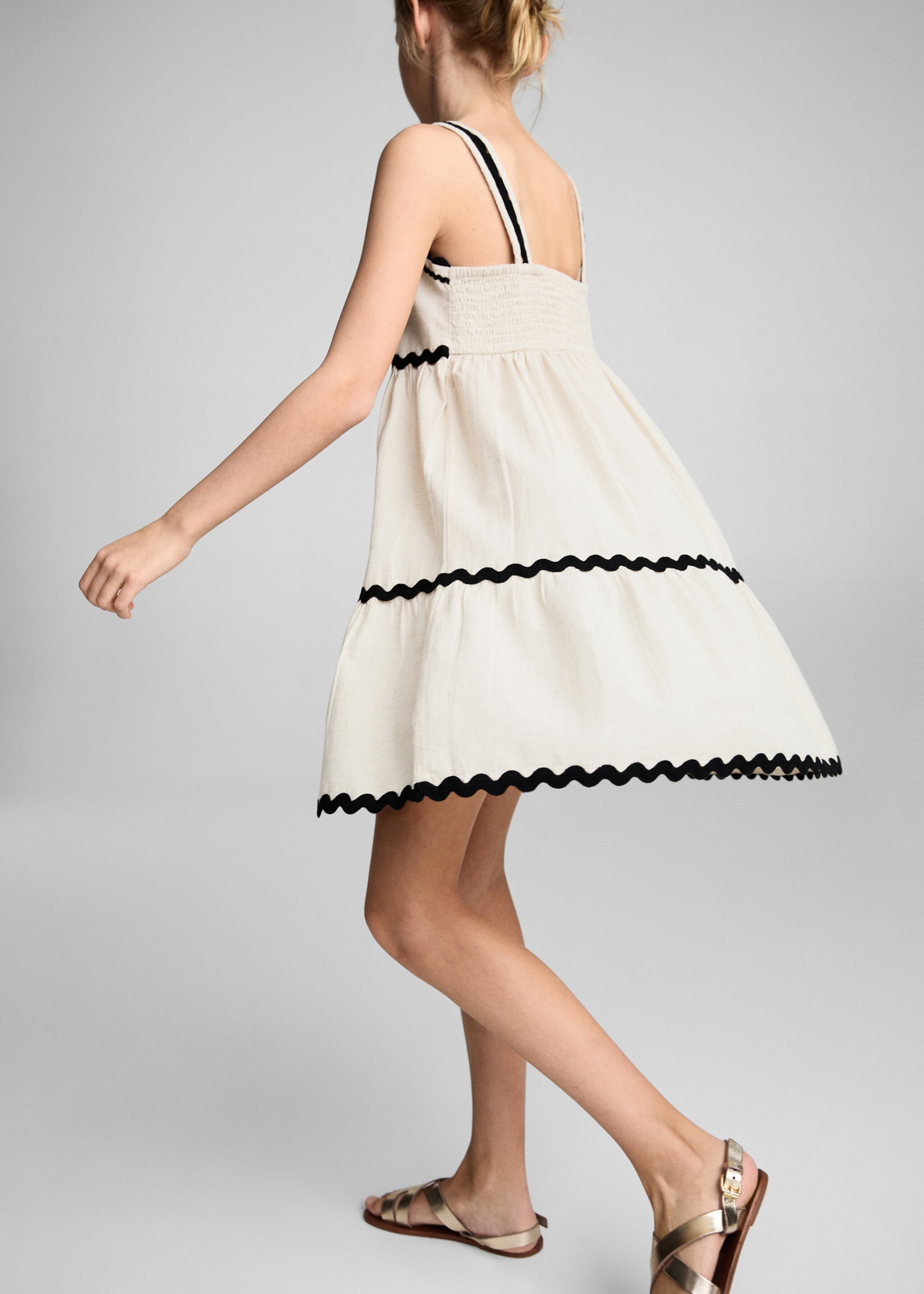 Vestido lino ondas - Detalle del artículo 4