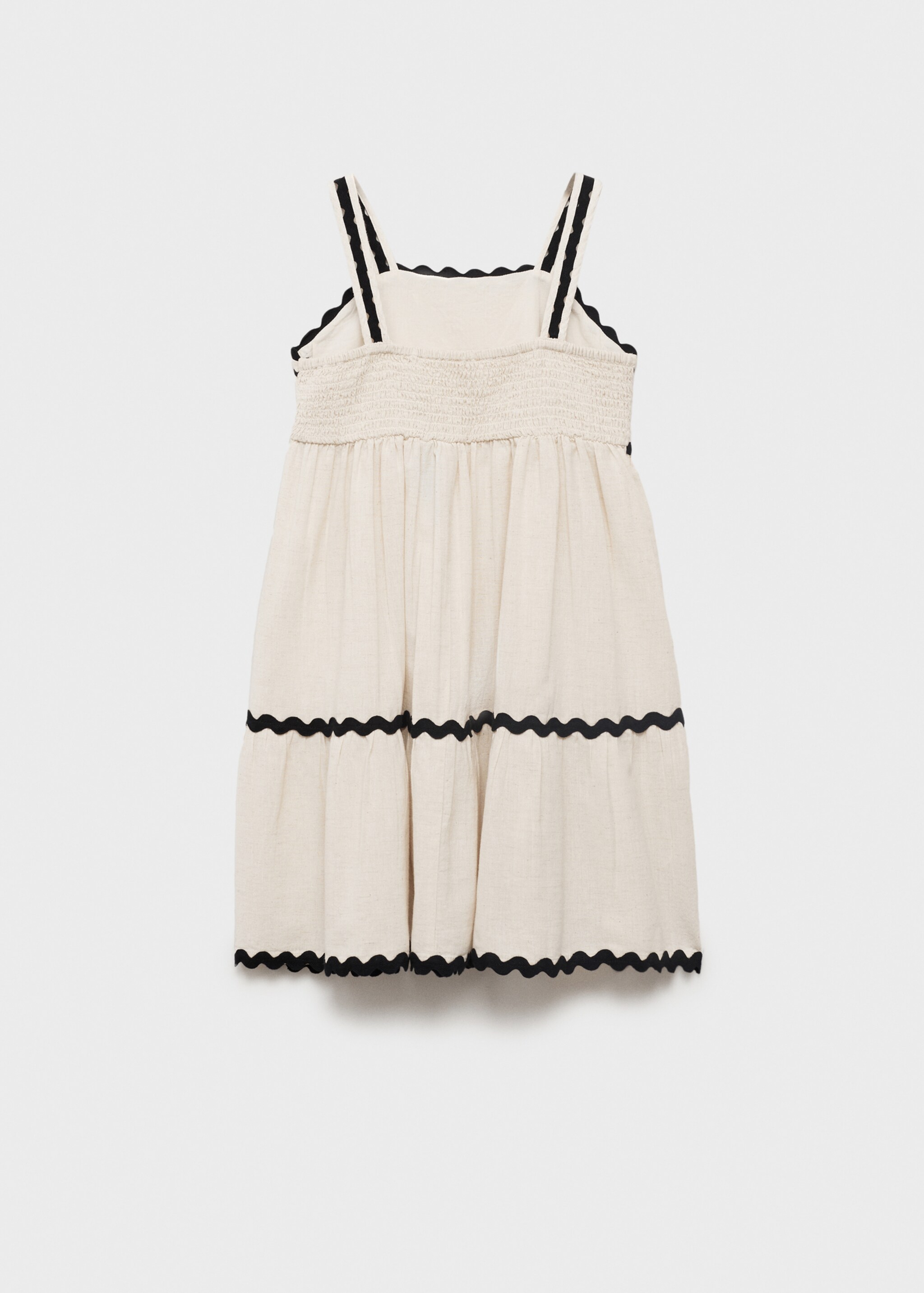 Vestido lino ondas - Reverso del artículo