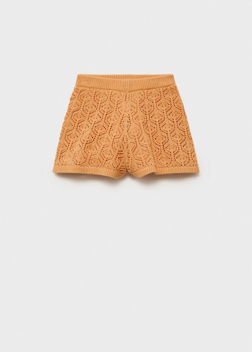 Openwork knitted shorts - Kids | MANGO USA