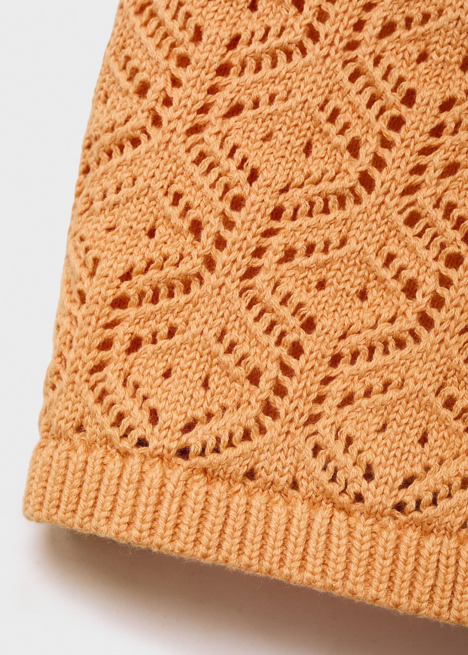 Openwork knitted shorts - Details of the article 0