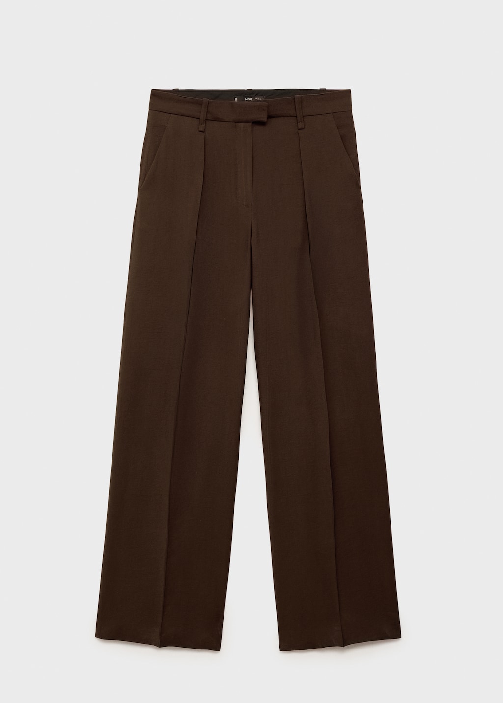 Wideleg pleated trousers - Women | MANGO USA Wideleg pleated trousers - Women | MANGO USA