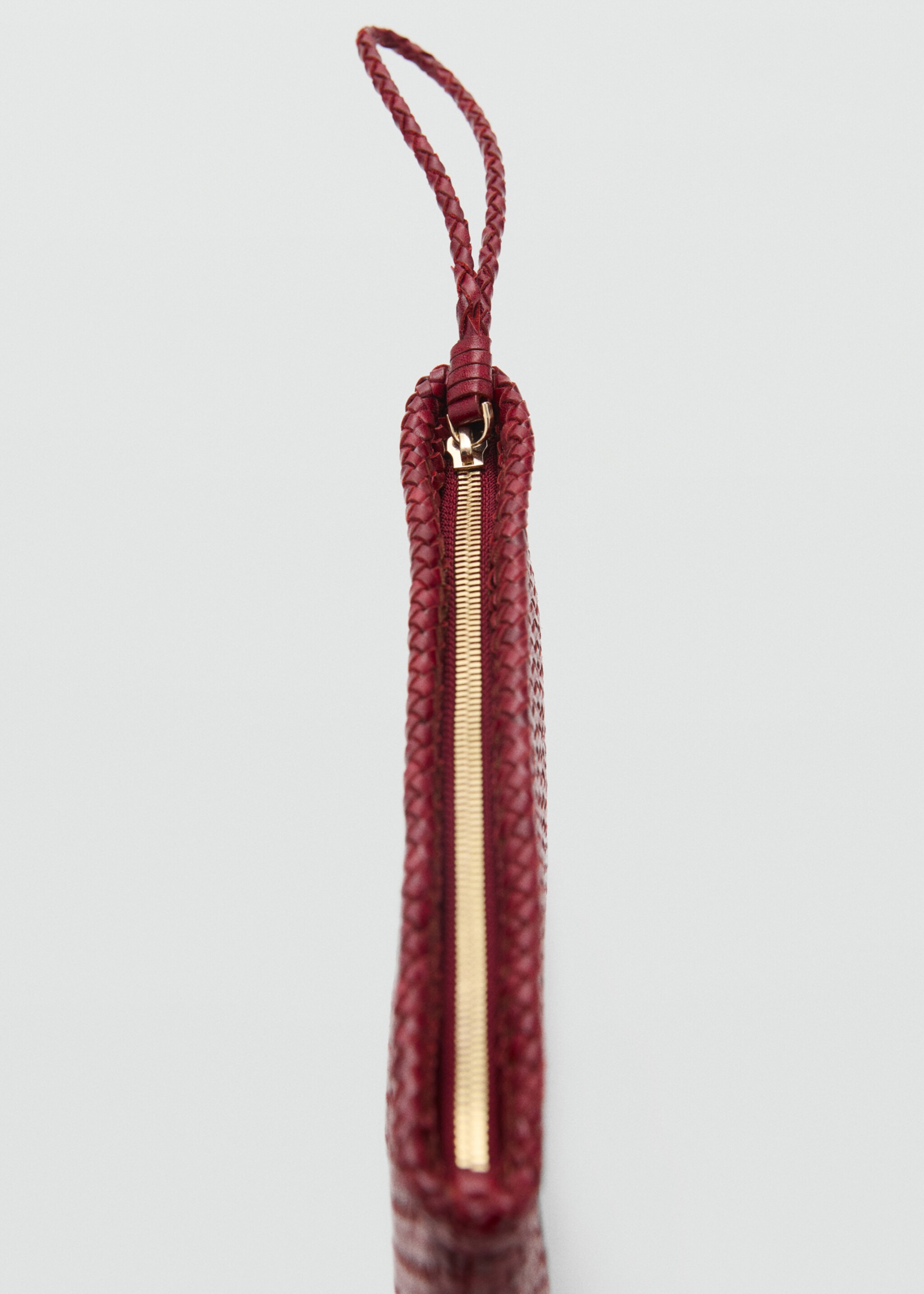 Braided leather clutch - Details of the article 1
