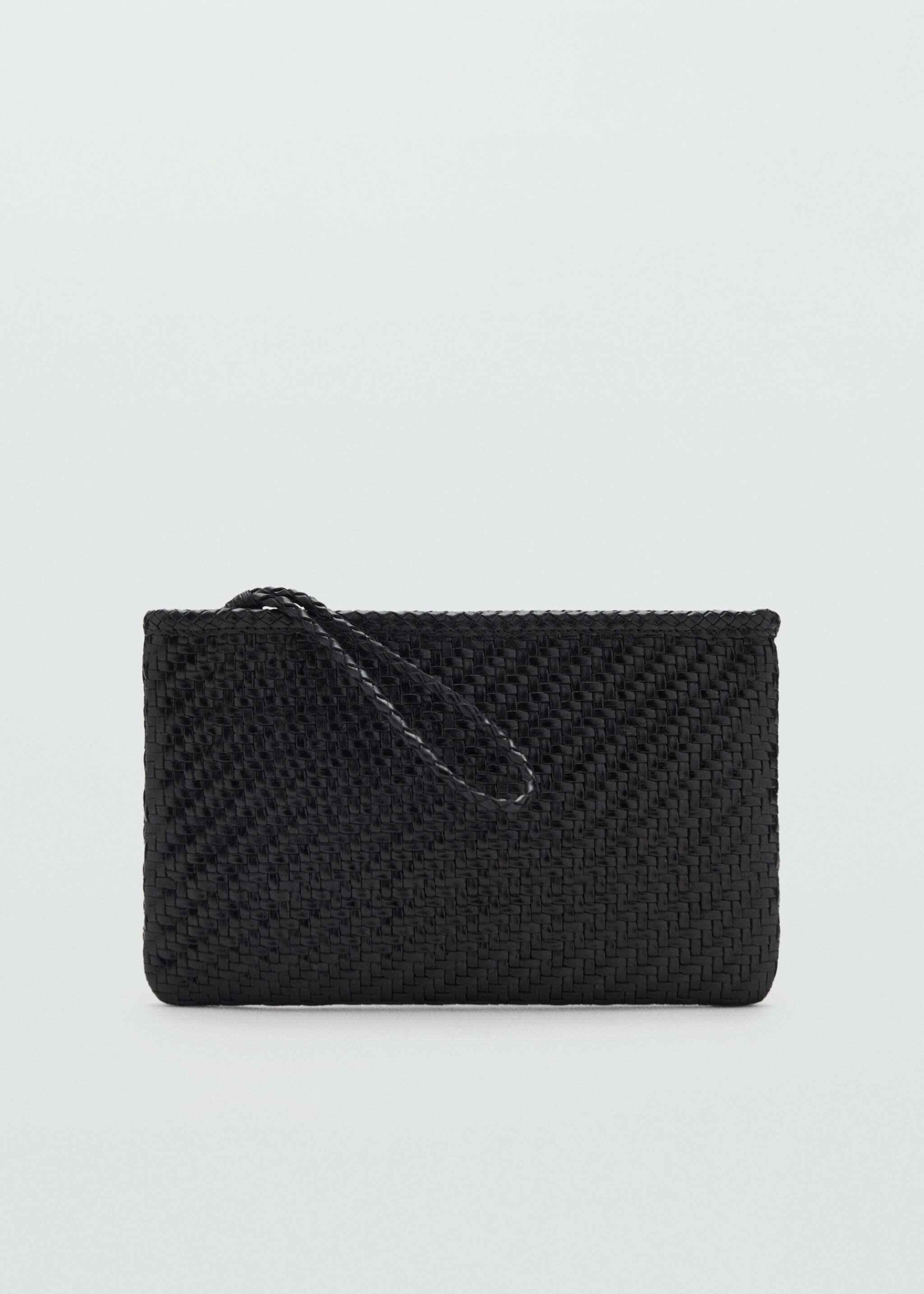 Braided leather clutch - Article without model