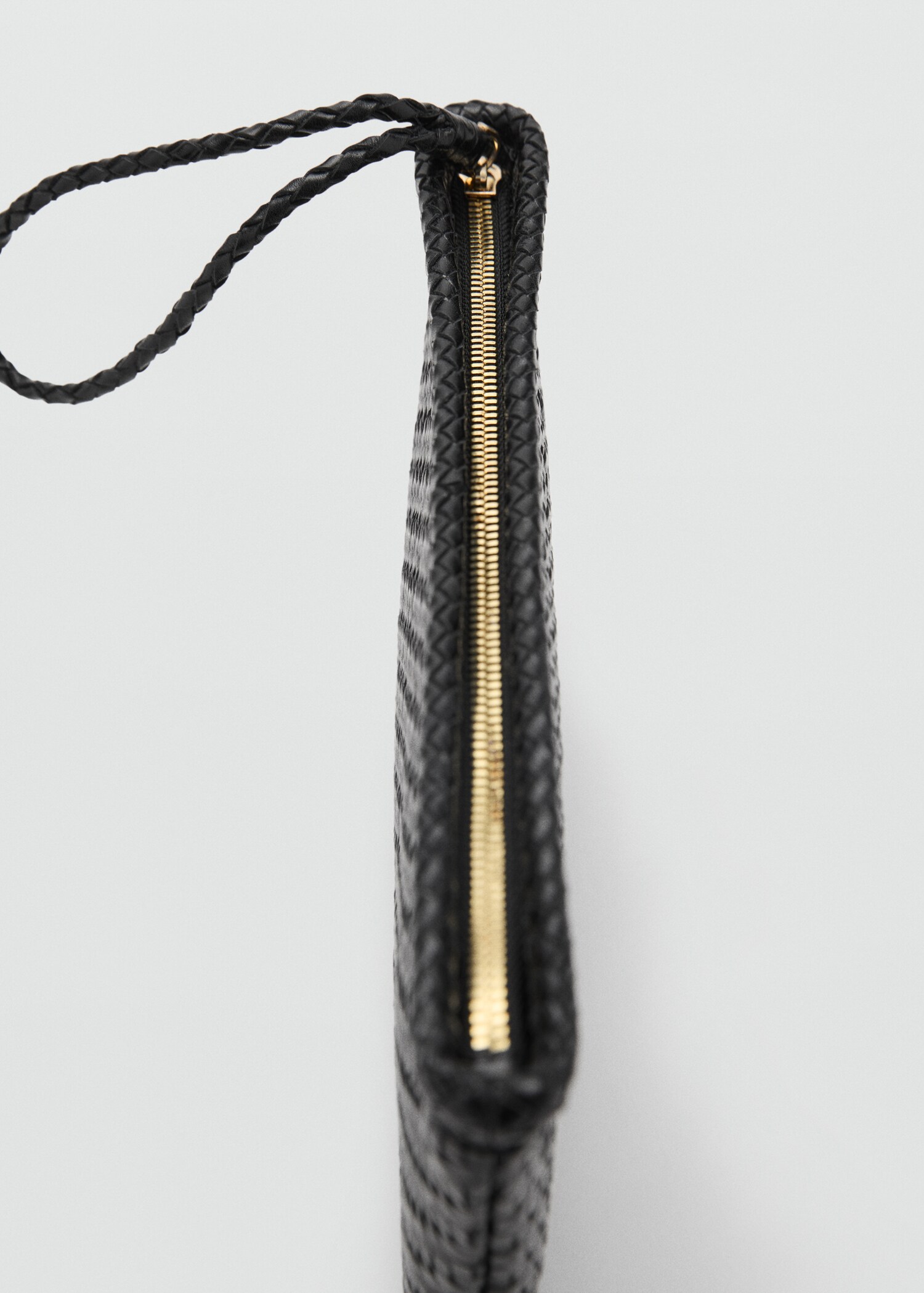 Braided leather clutch - Details of the article 1