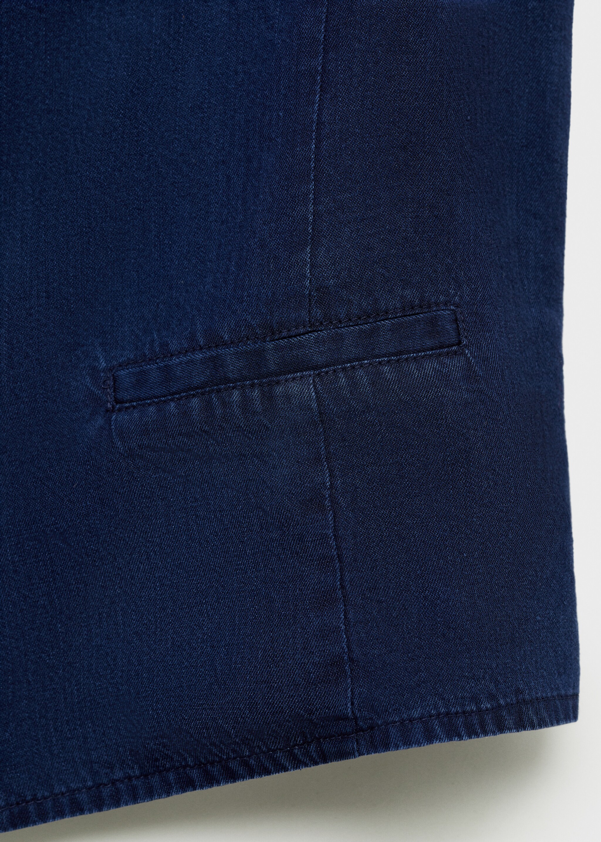 Lyocell-Weste mit Denim-Effekt - Detail des Artikels 0