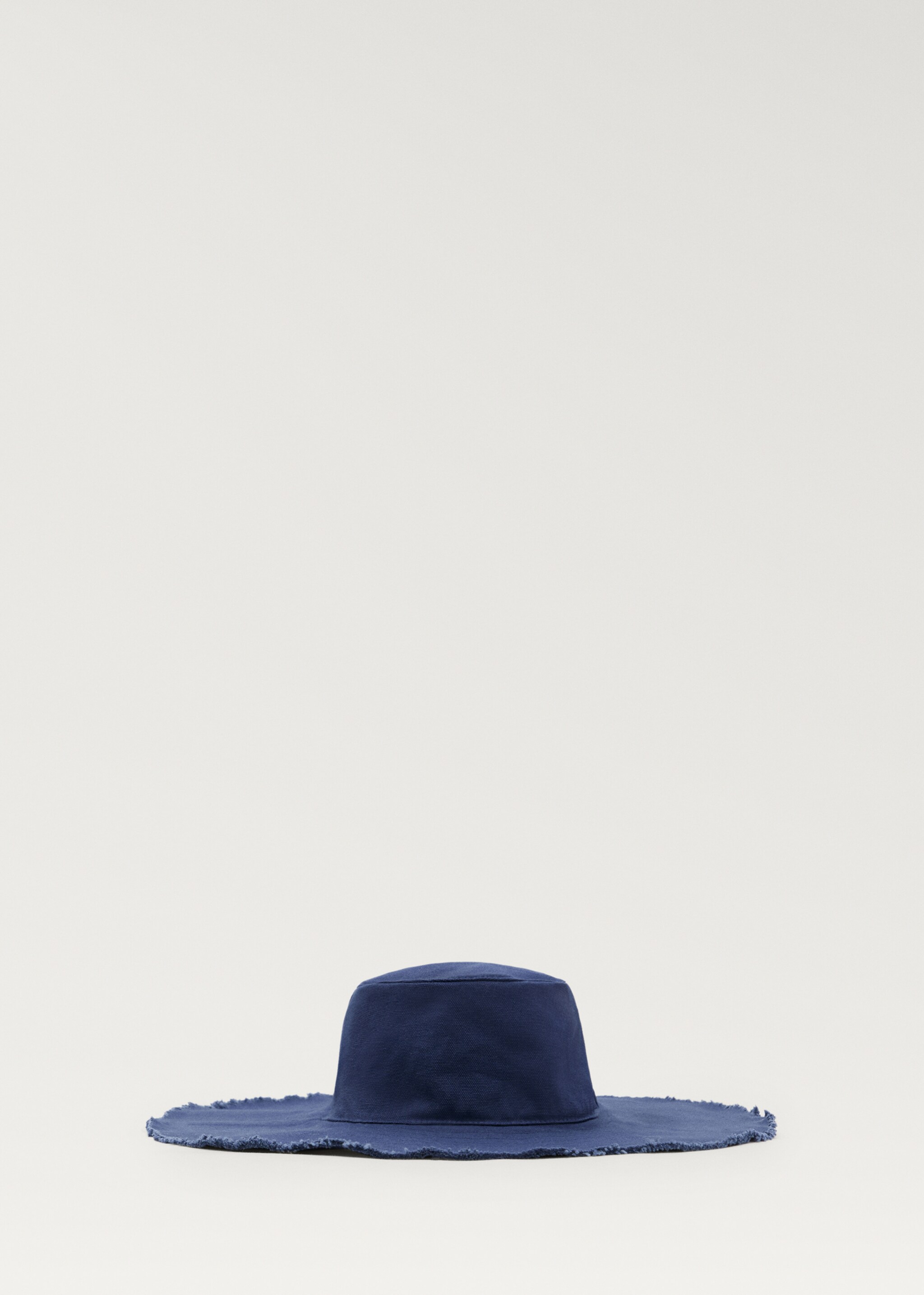Plain cotton beach hat - Article without model