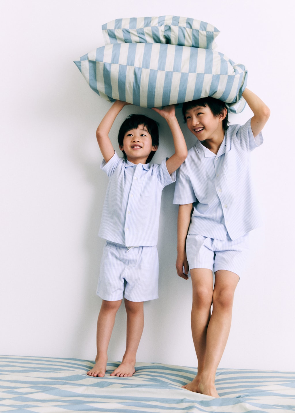 Striped short pyjamas