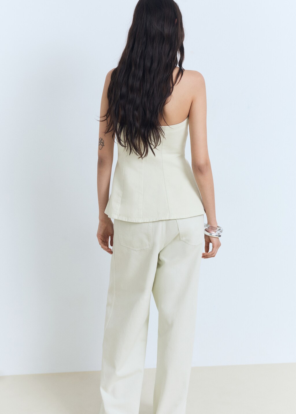 Strapless flared top - image 3