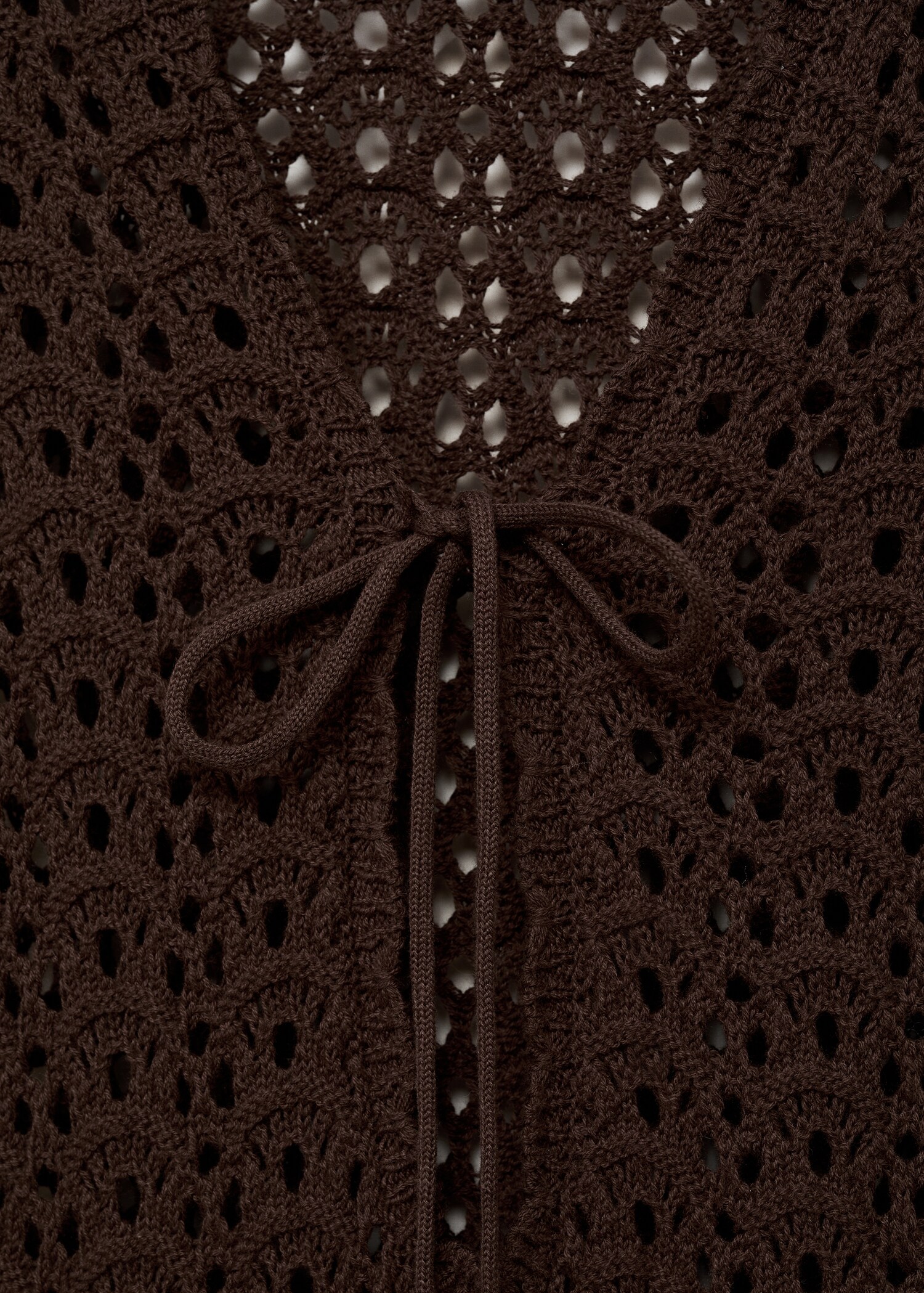 Crochet dress with bow - Details of the article 8