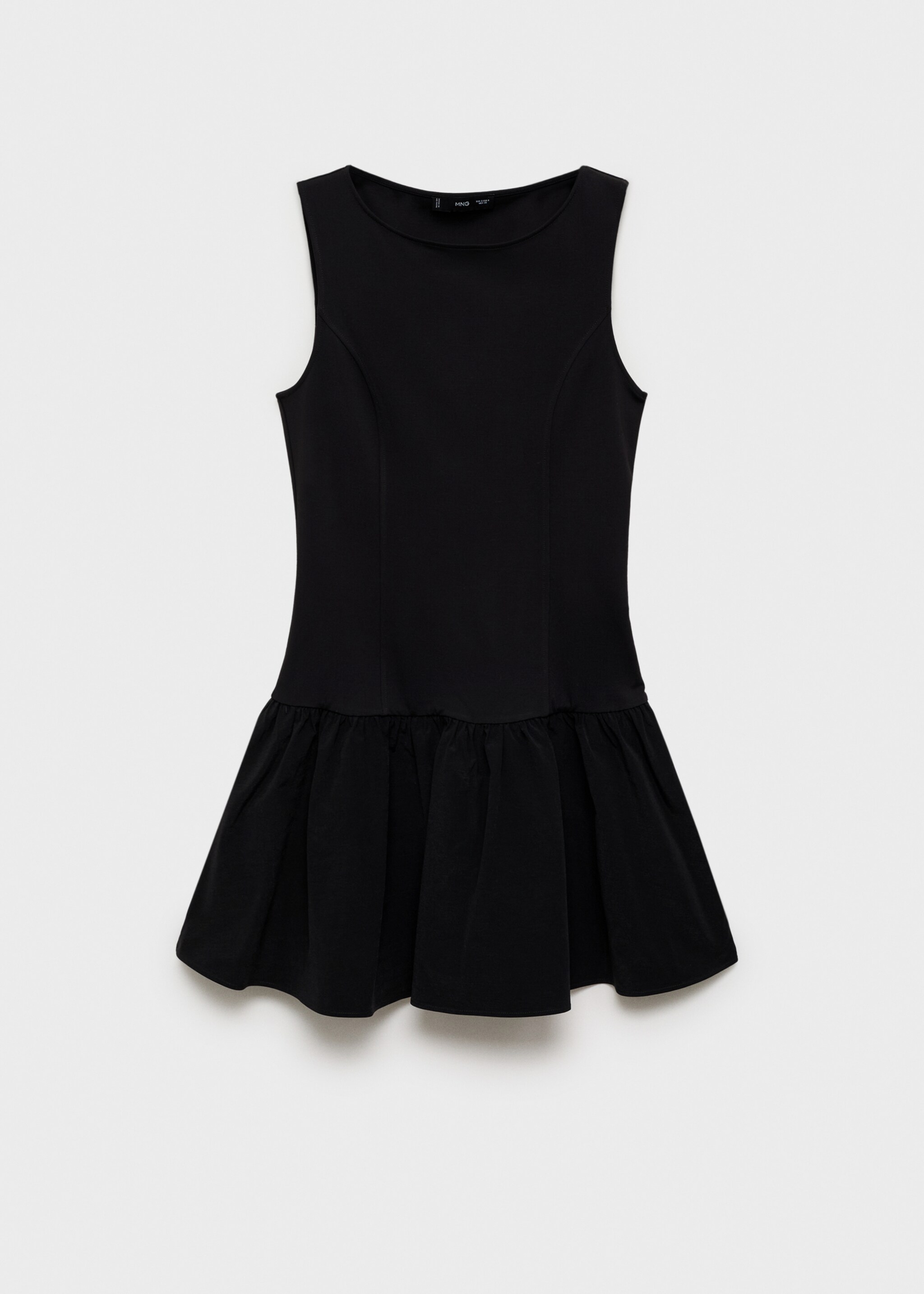 Vestido corto combinado - Artículo sin modelo