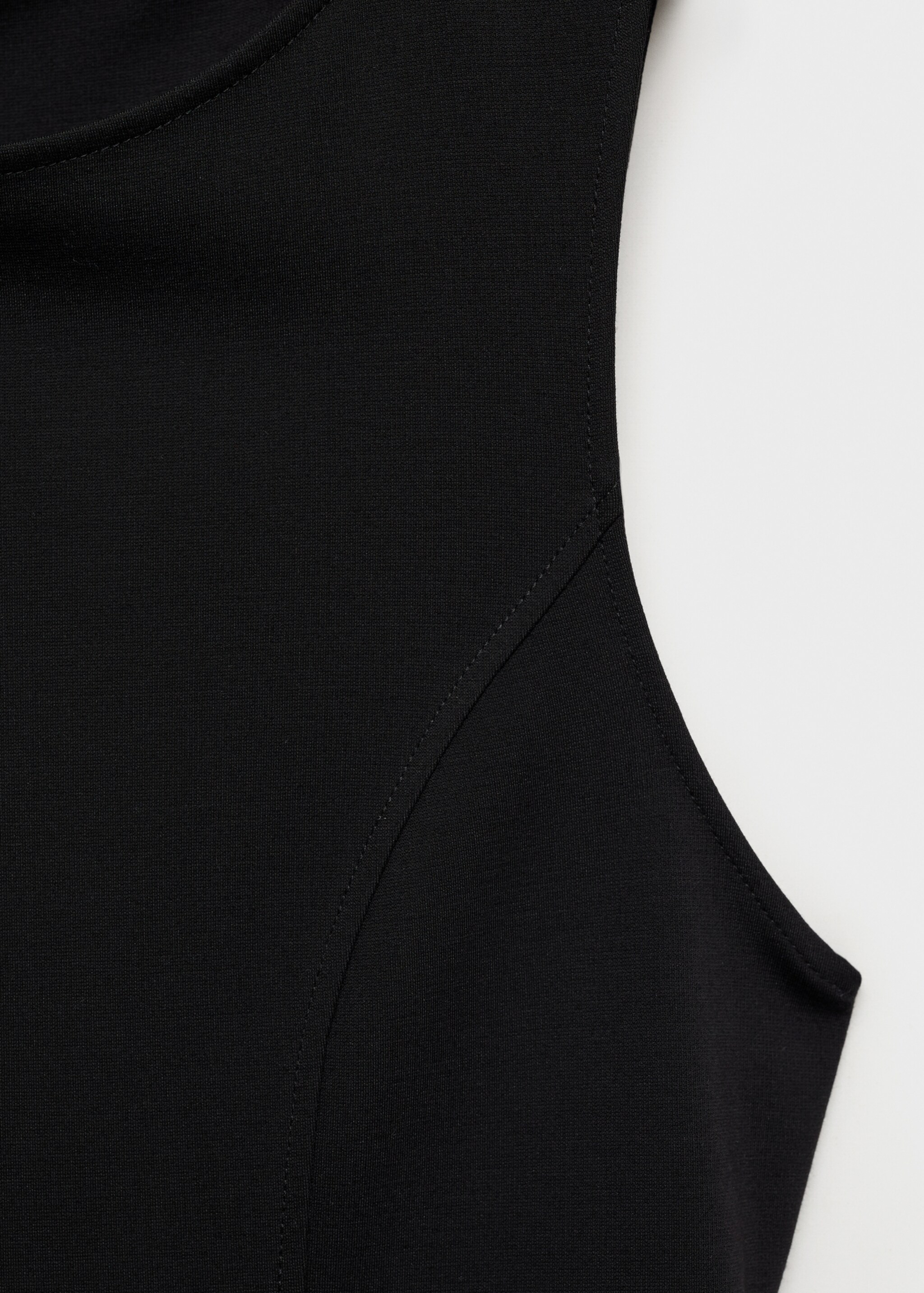 Vestido corto combinado - Detalle del artículo 8